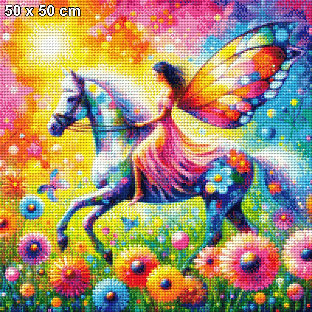 Lebendige Fantasie - Diamond Painting