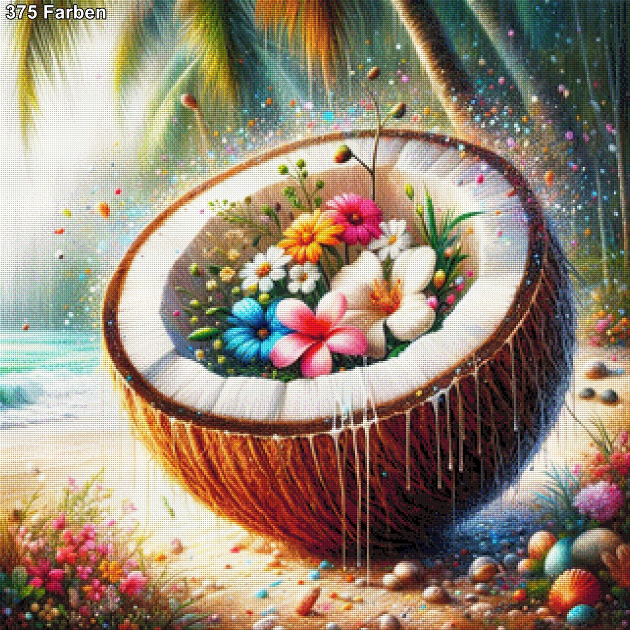 Coconut Beach - Diamond Painting