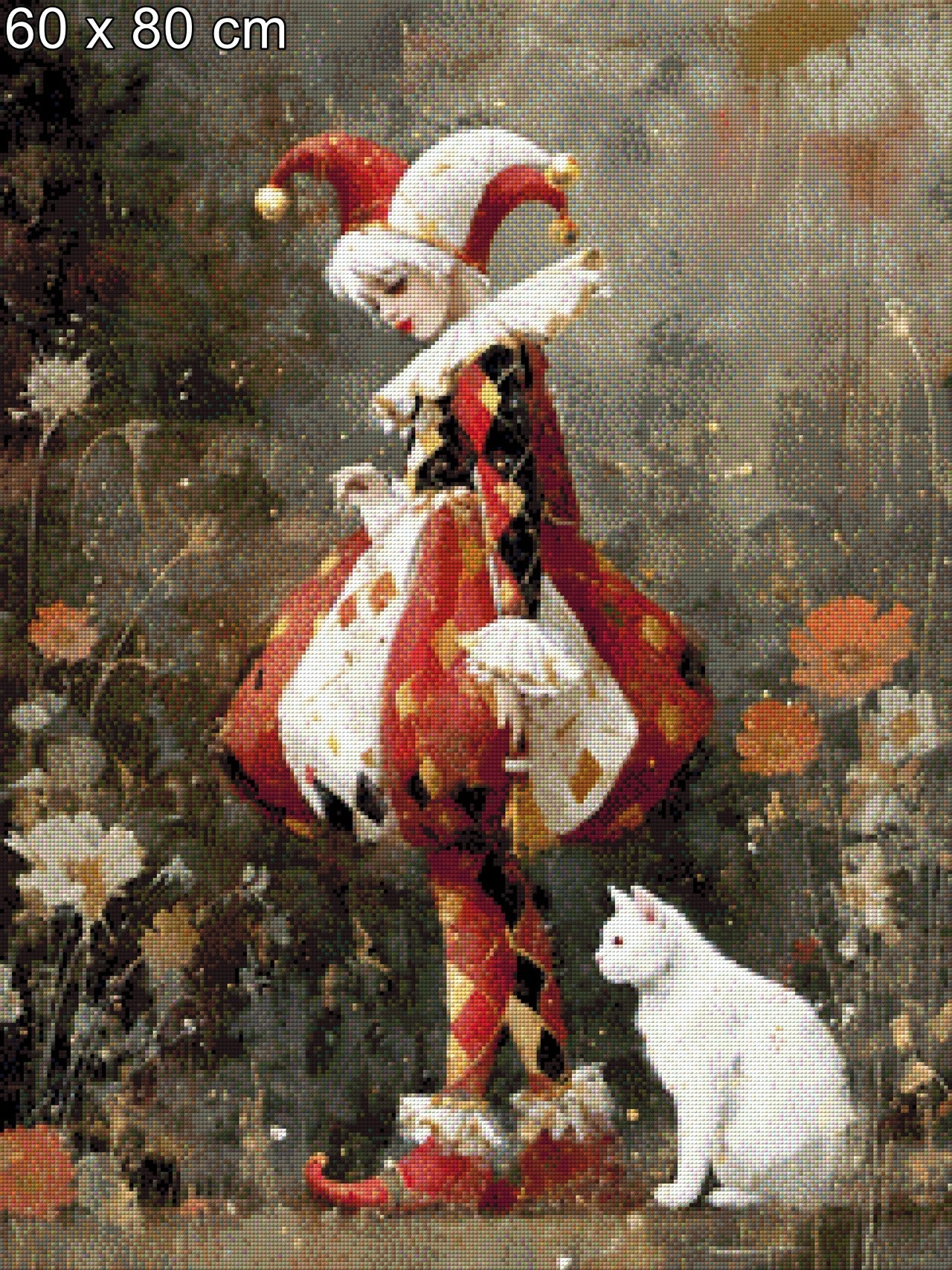 Misses Harlekin - Diamond Painting