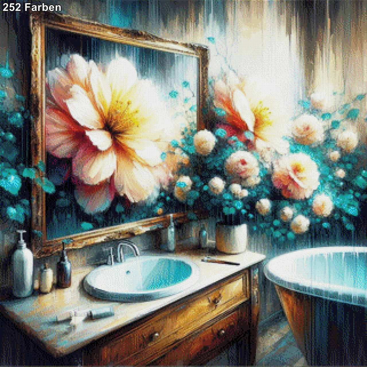 Spiegelzauber - Diamond Painting