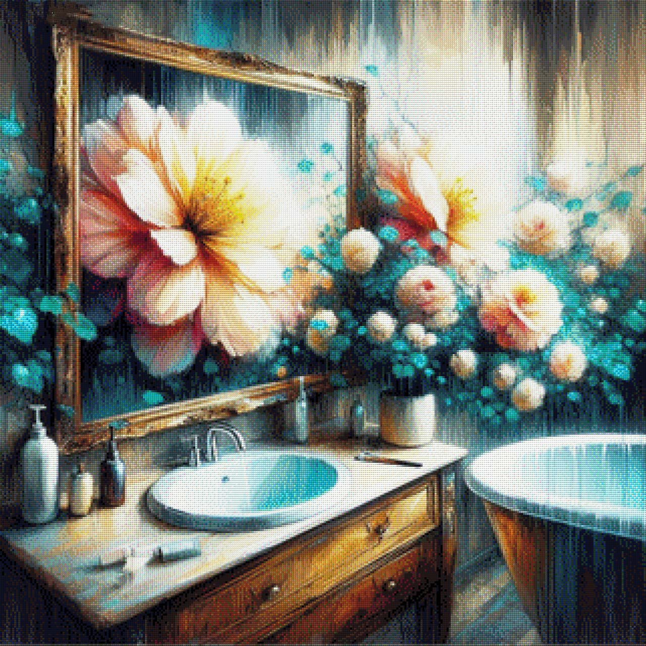 Spiegelzauber - Diamond Painting