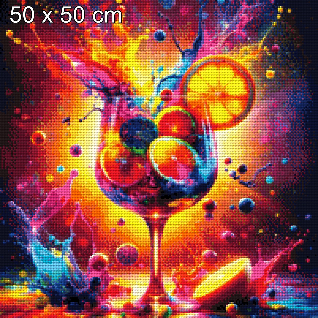 Fruchtcocktail - Diamond Painting
