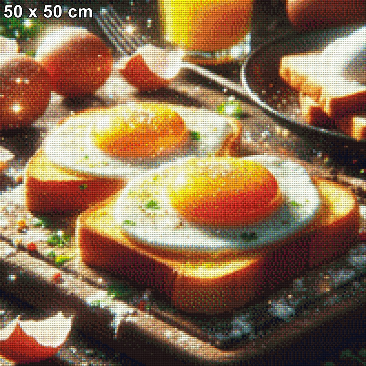Gesundes Frühstück - Diamond Painting
