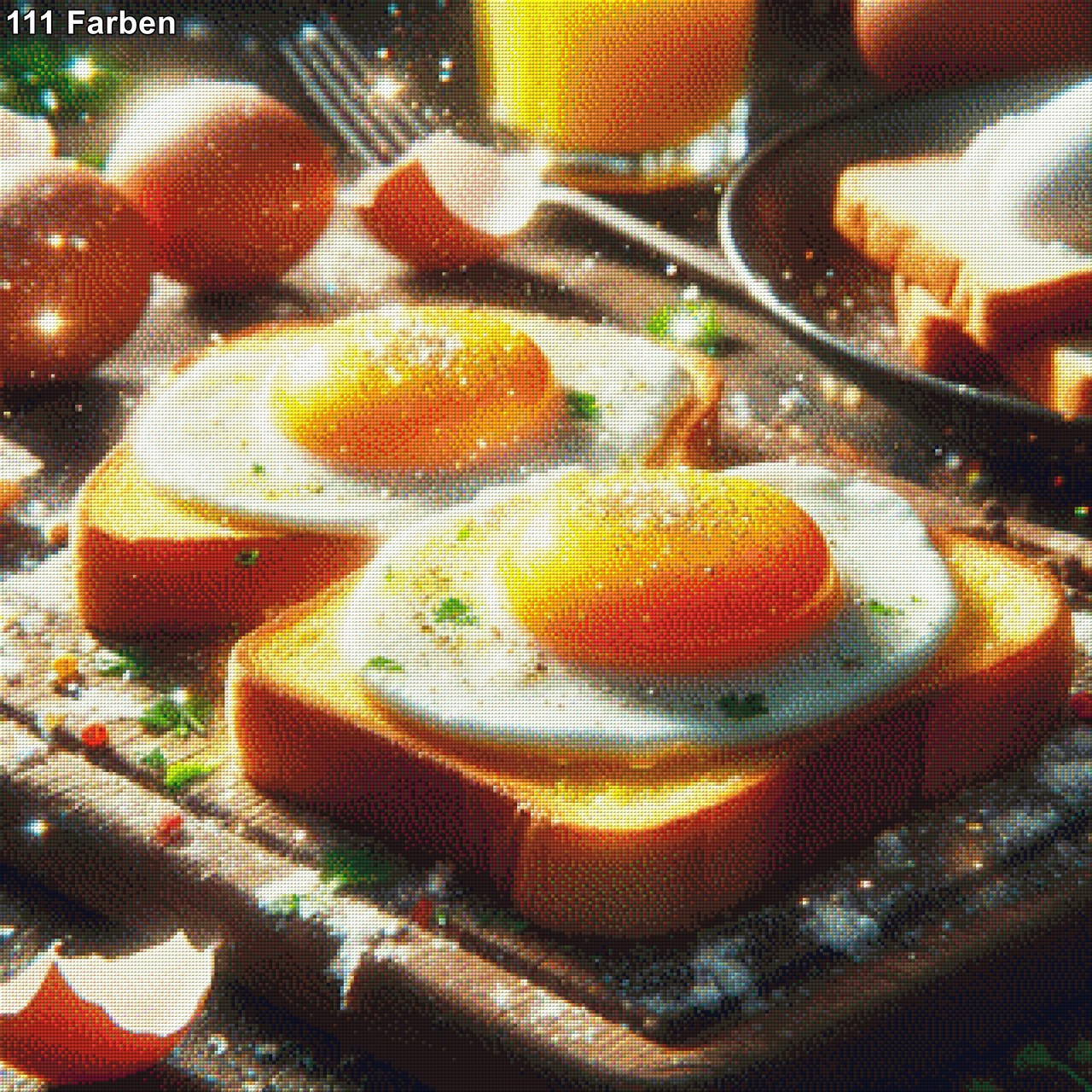 Gesundes Frühstück - Diamond Painting