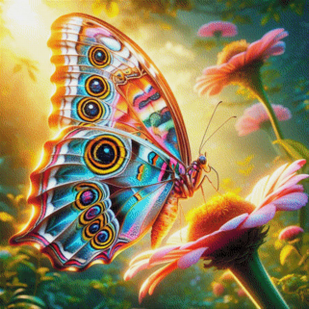 Nektarsucher - Diamond Painting