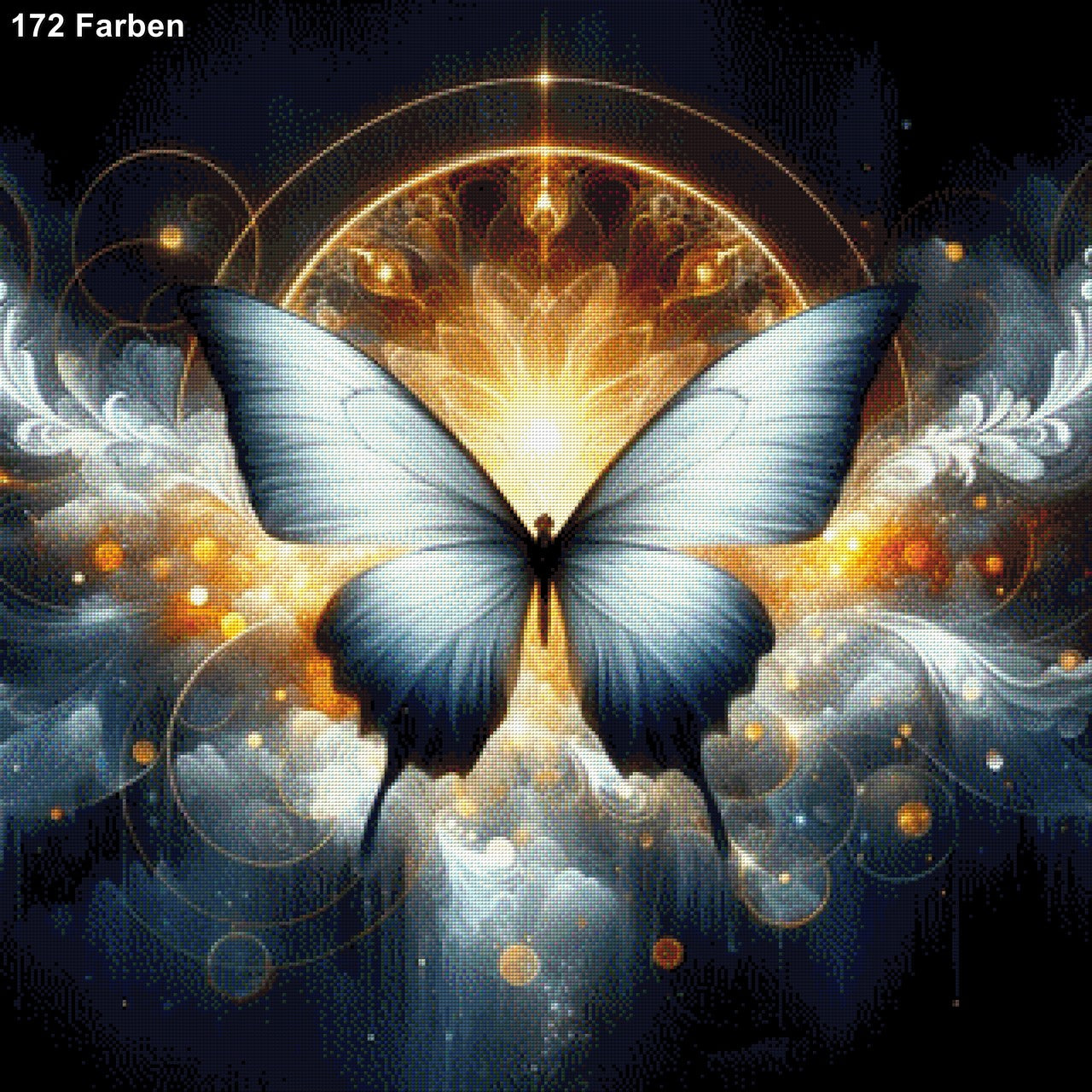 Schmetterling Mystisch - Diamond Painting