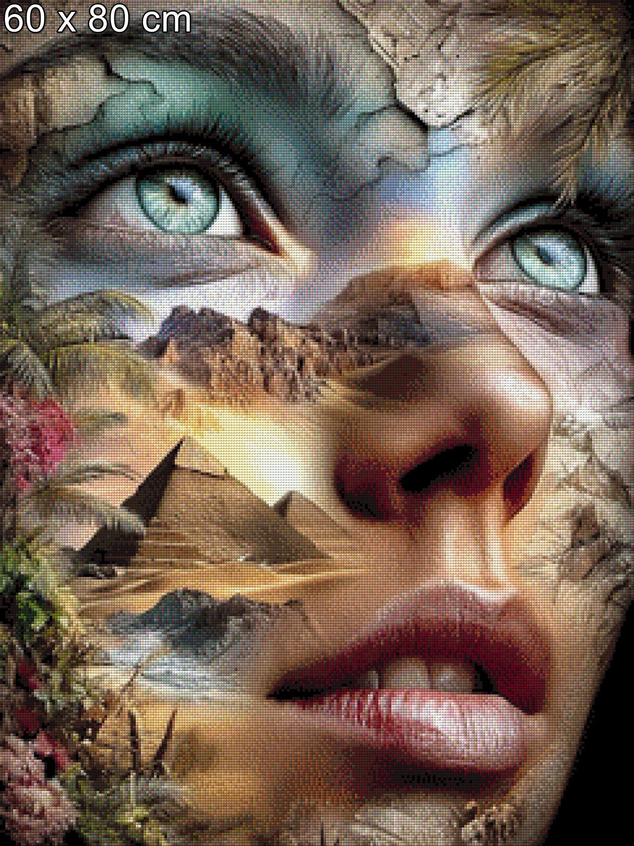 Wüstenlady - Diamond Painting