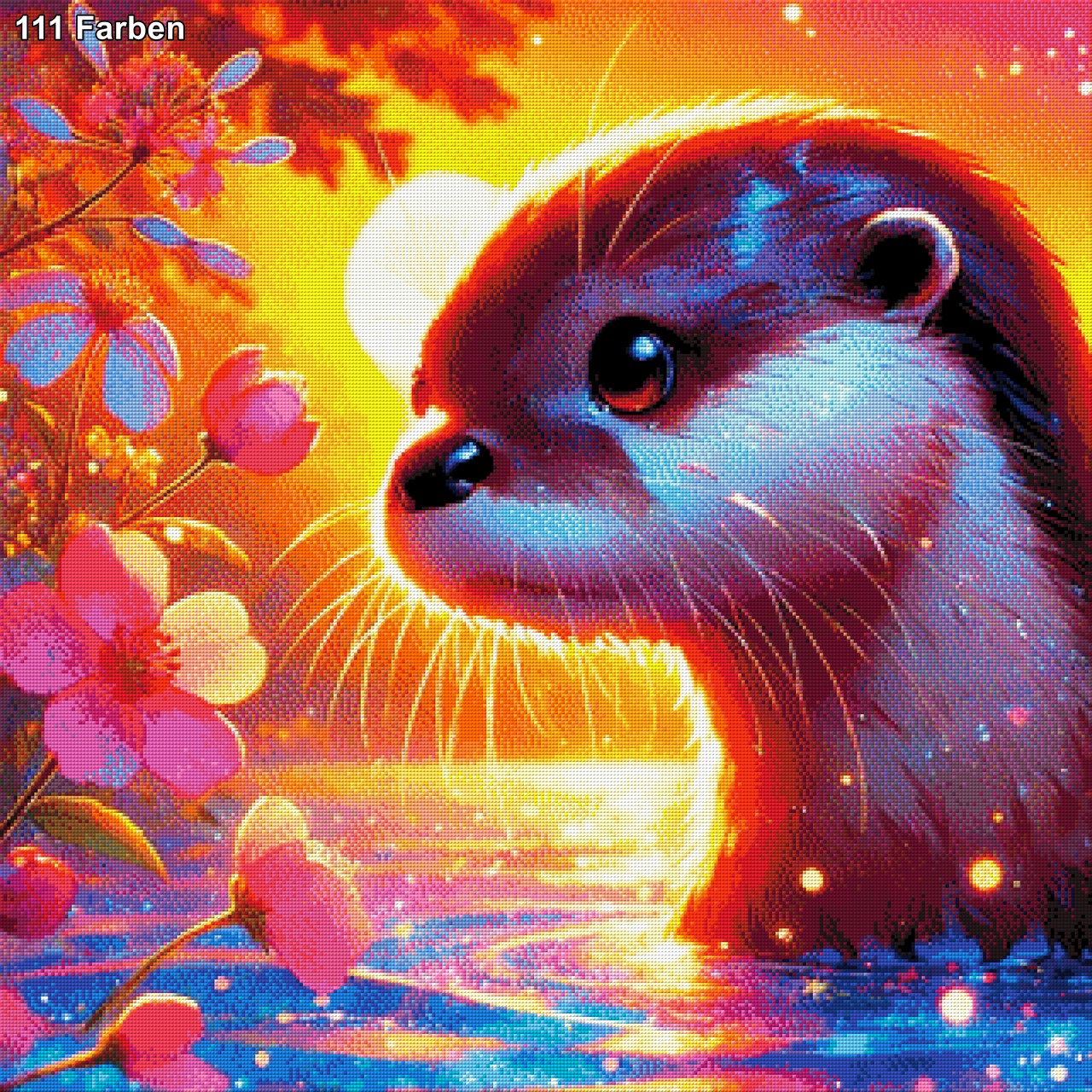 Rinko der Otter, Anime - Diamond Painting