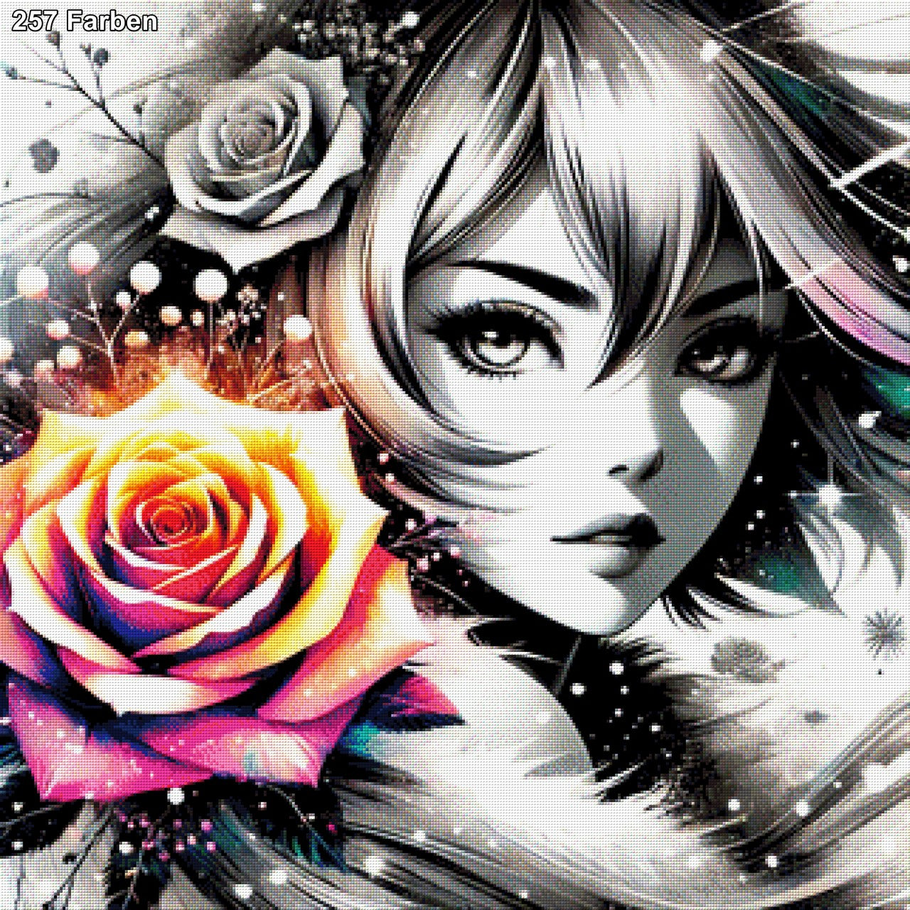 Velvet Hanako , Anime - Diamond Painting