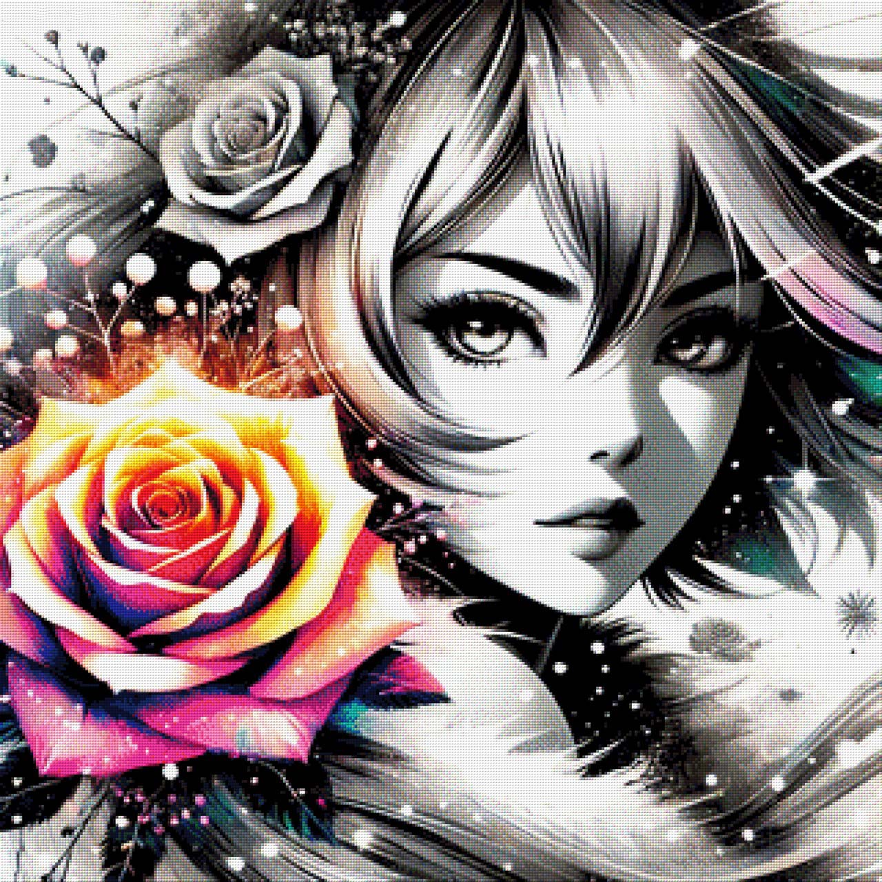 Velvet Hanako , Anime - Diamond Painting