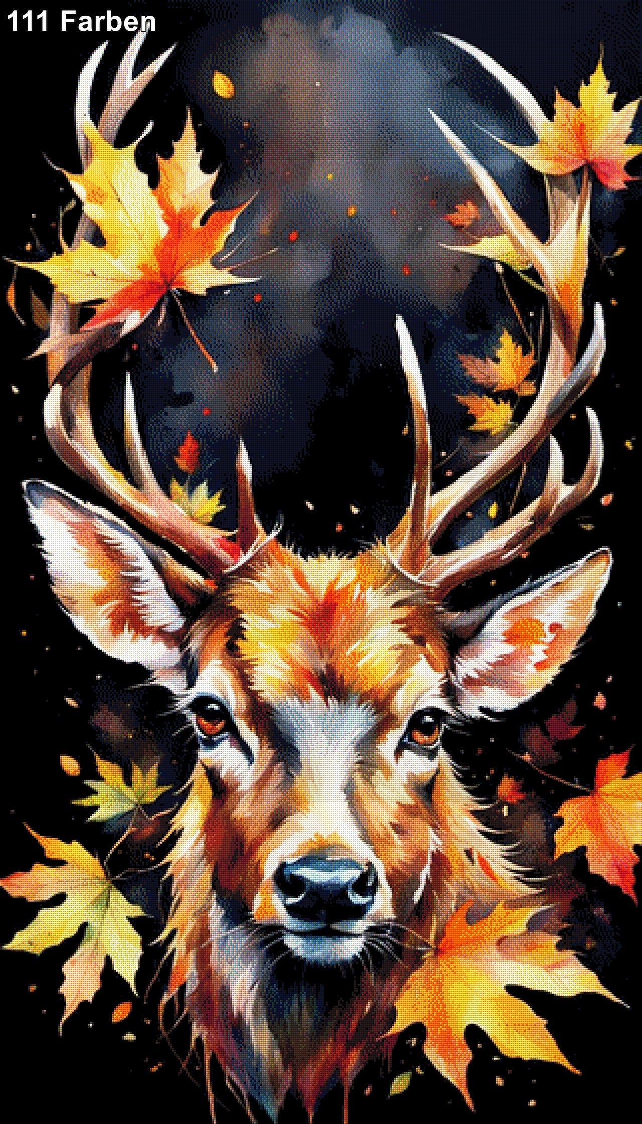 Hirschblick - Diamond Painting