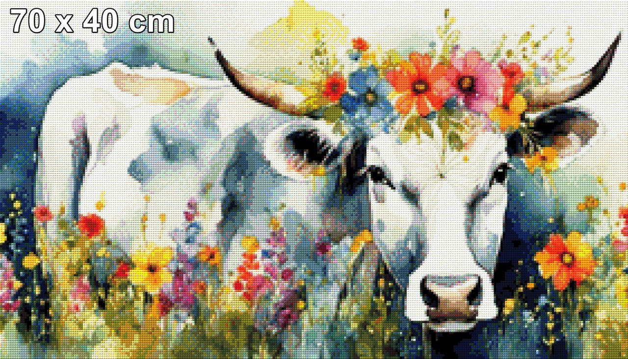 Wiesenstern - Diamond Painting