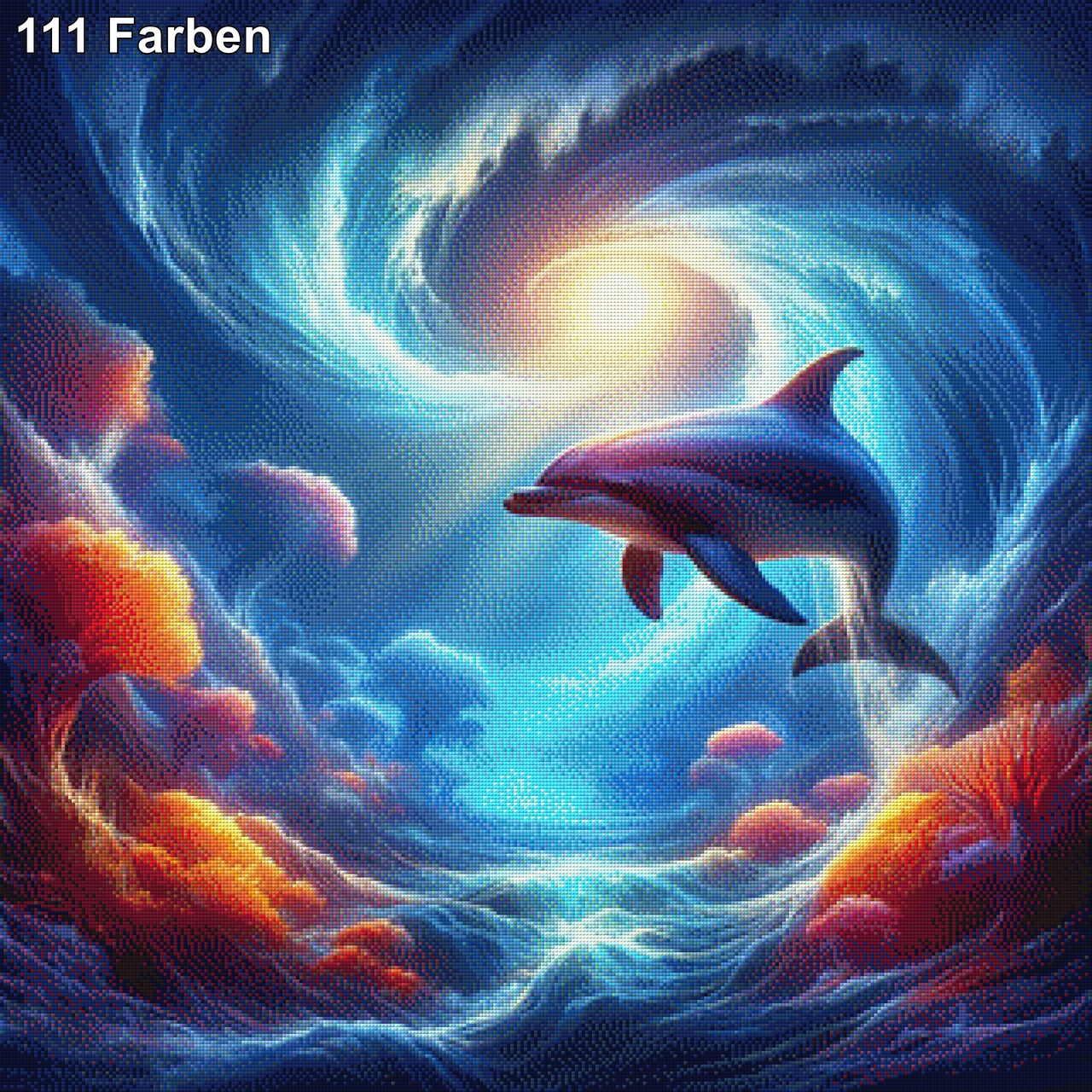 Delphin - Diamond Painting