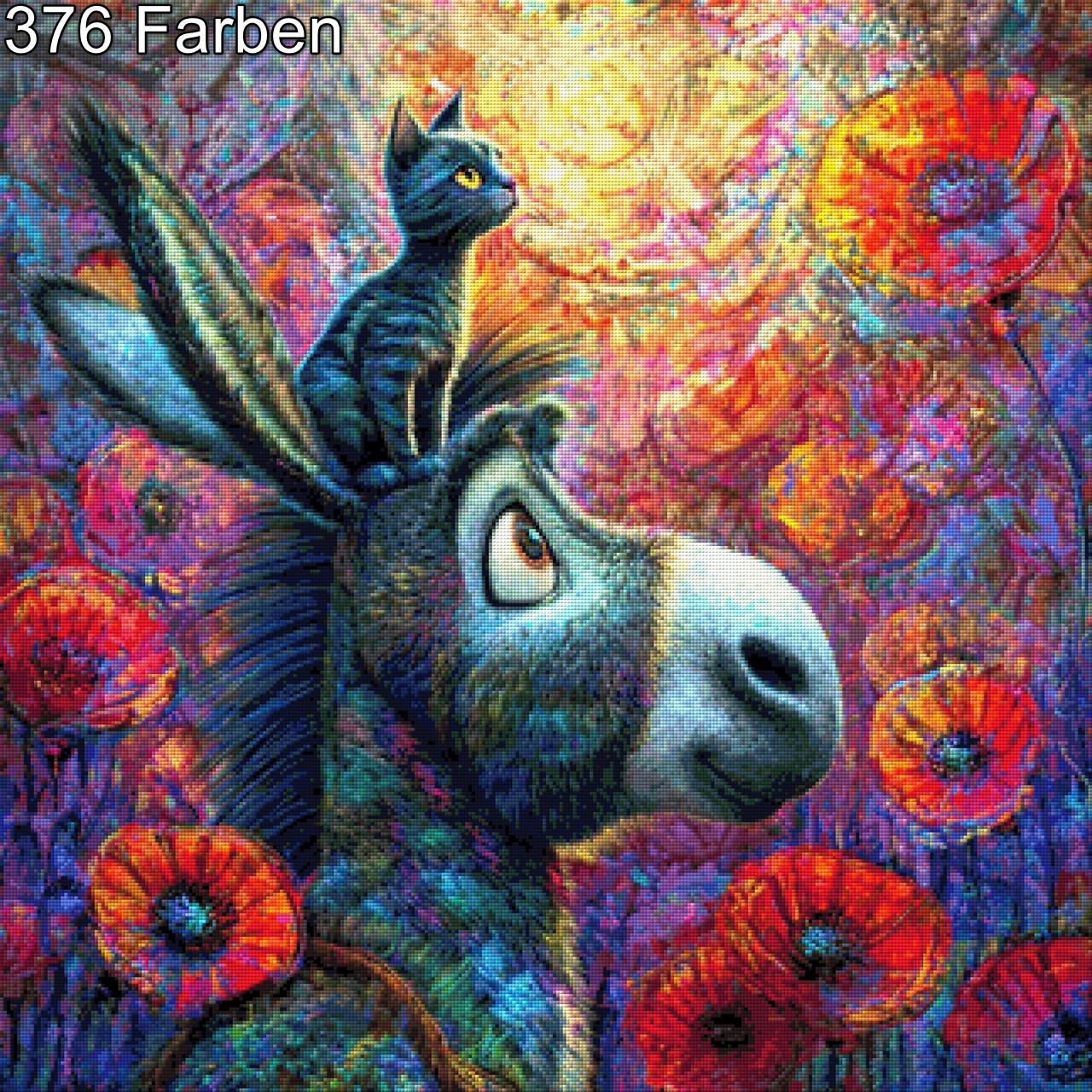 Zwei Stadtmusikanten - Diamond Painting