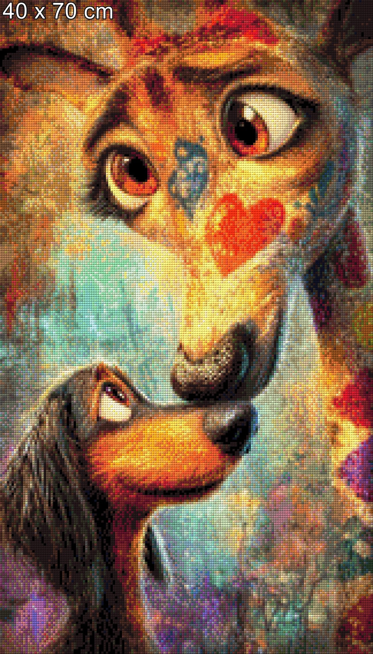 Tierische Liebe - Diamond Painting