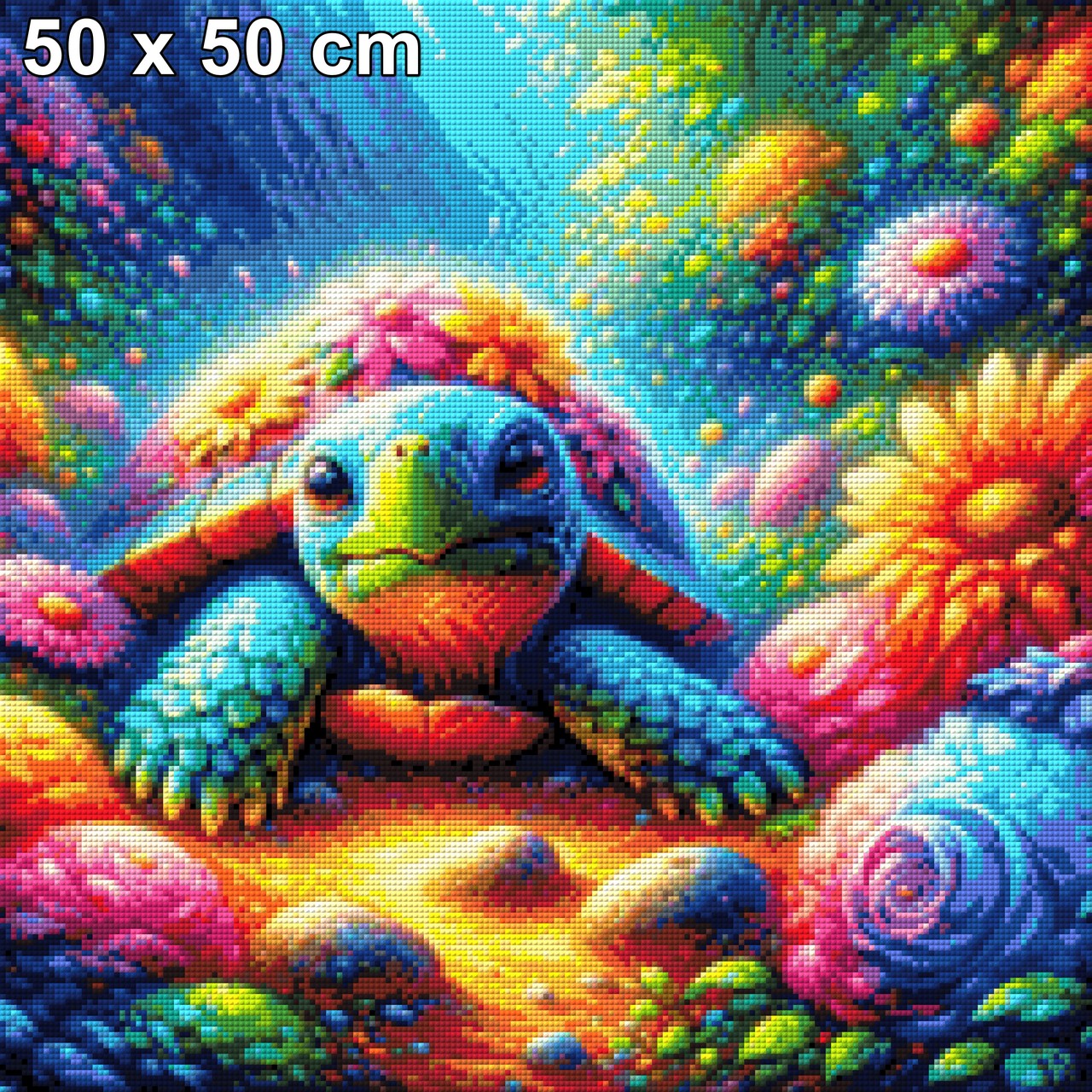 Blumen Schildi - Diamond Painting