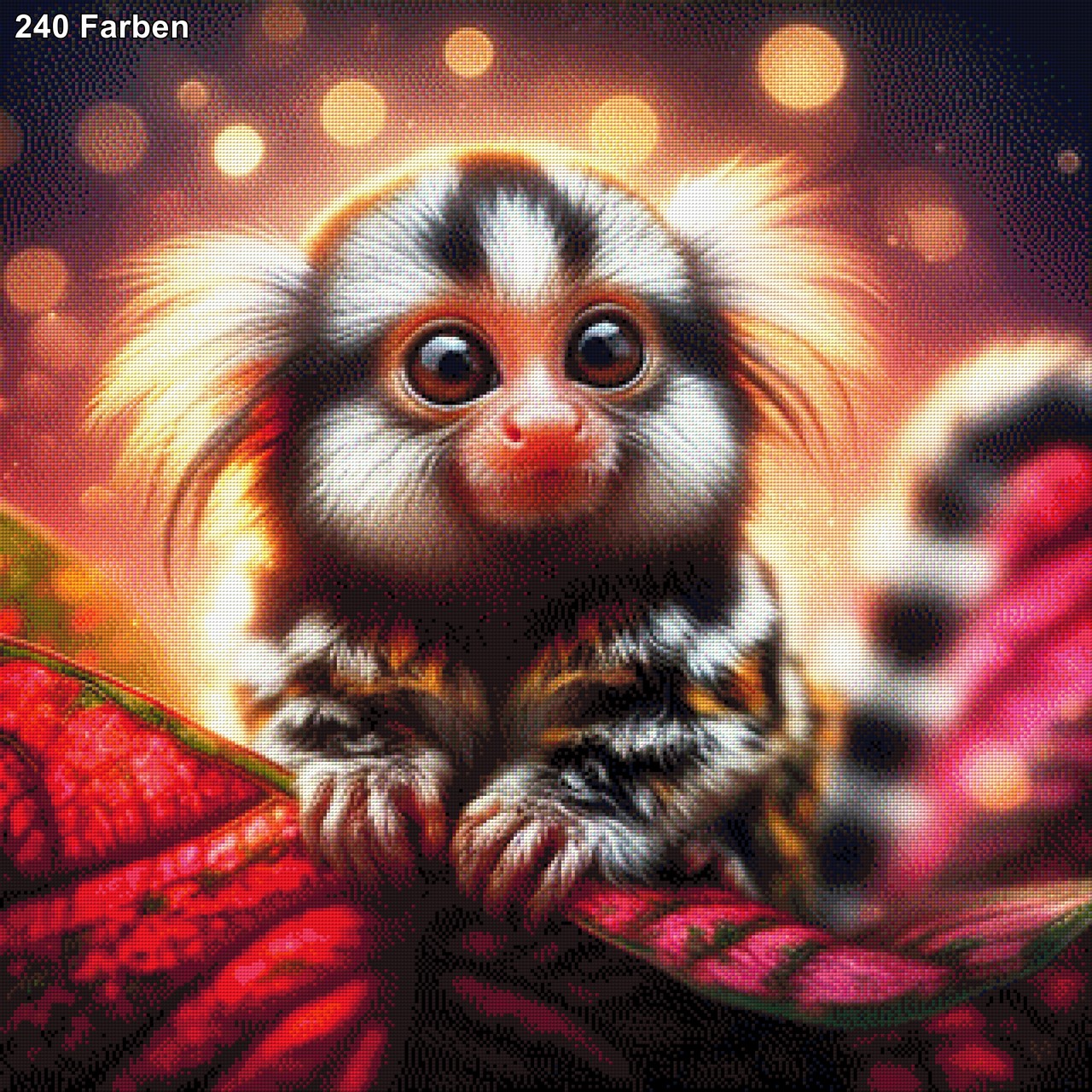 Ayla Äffchen - Diamond Painting