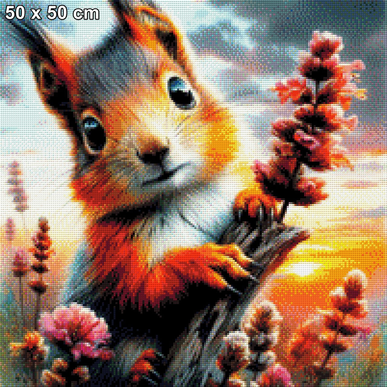 Emil das Eichhörnchen - Diamond Painting