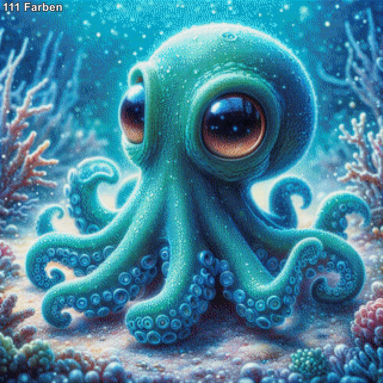 Paul der Oktopus - Diamond Painting