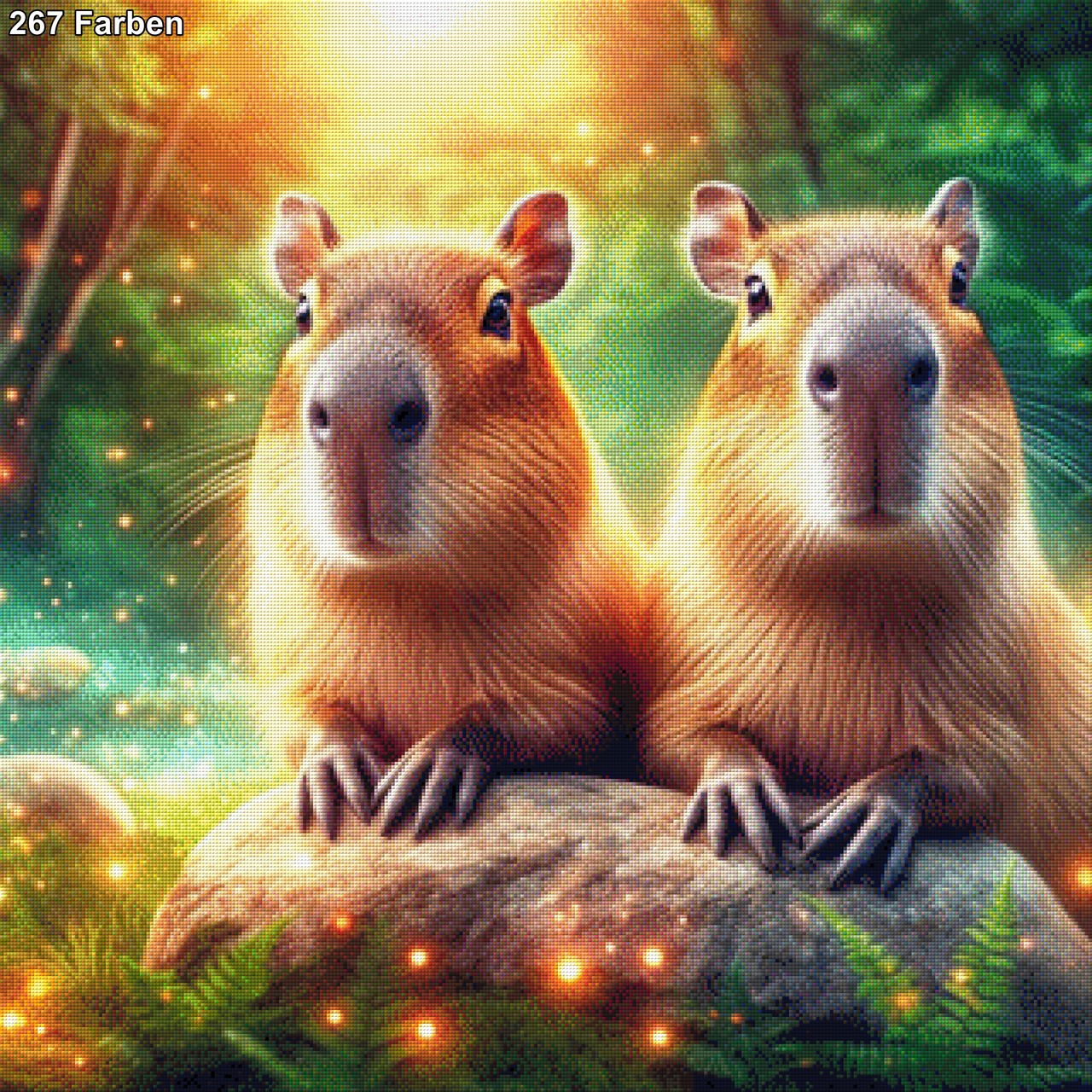 Capybara - Diamond Painting