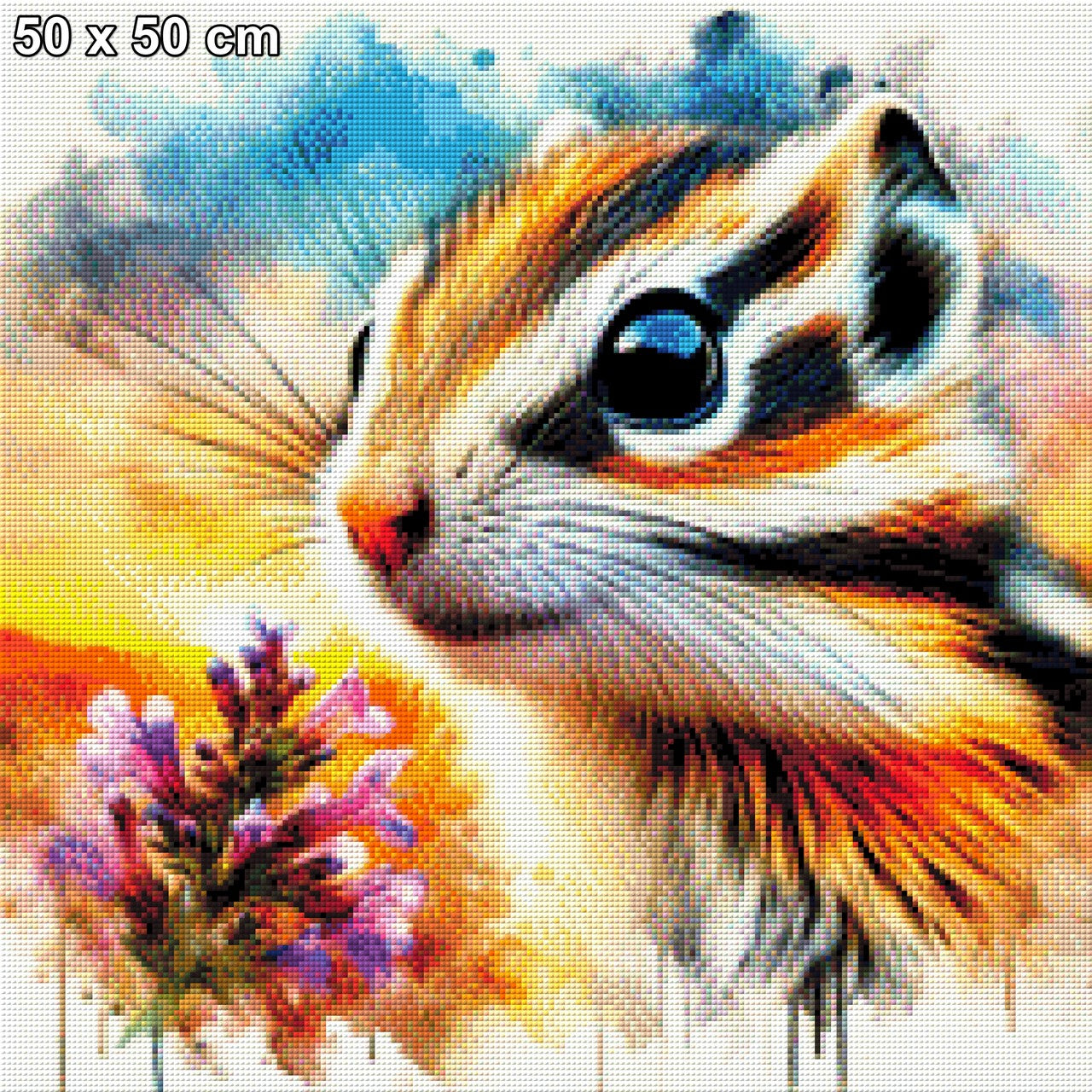 Lucky das Streifenhörnchen - Diamond Painting