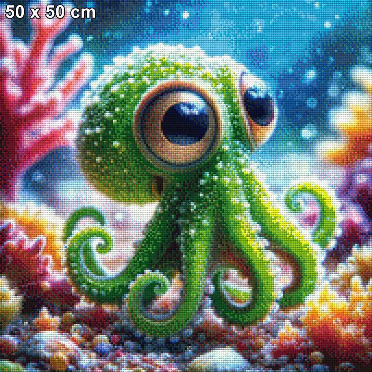 Paco der Oktopus - Diamond Painting
