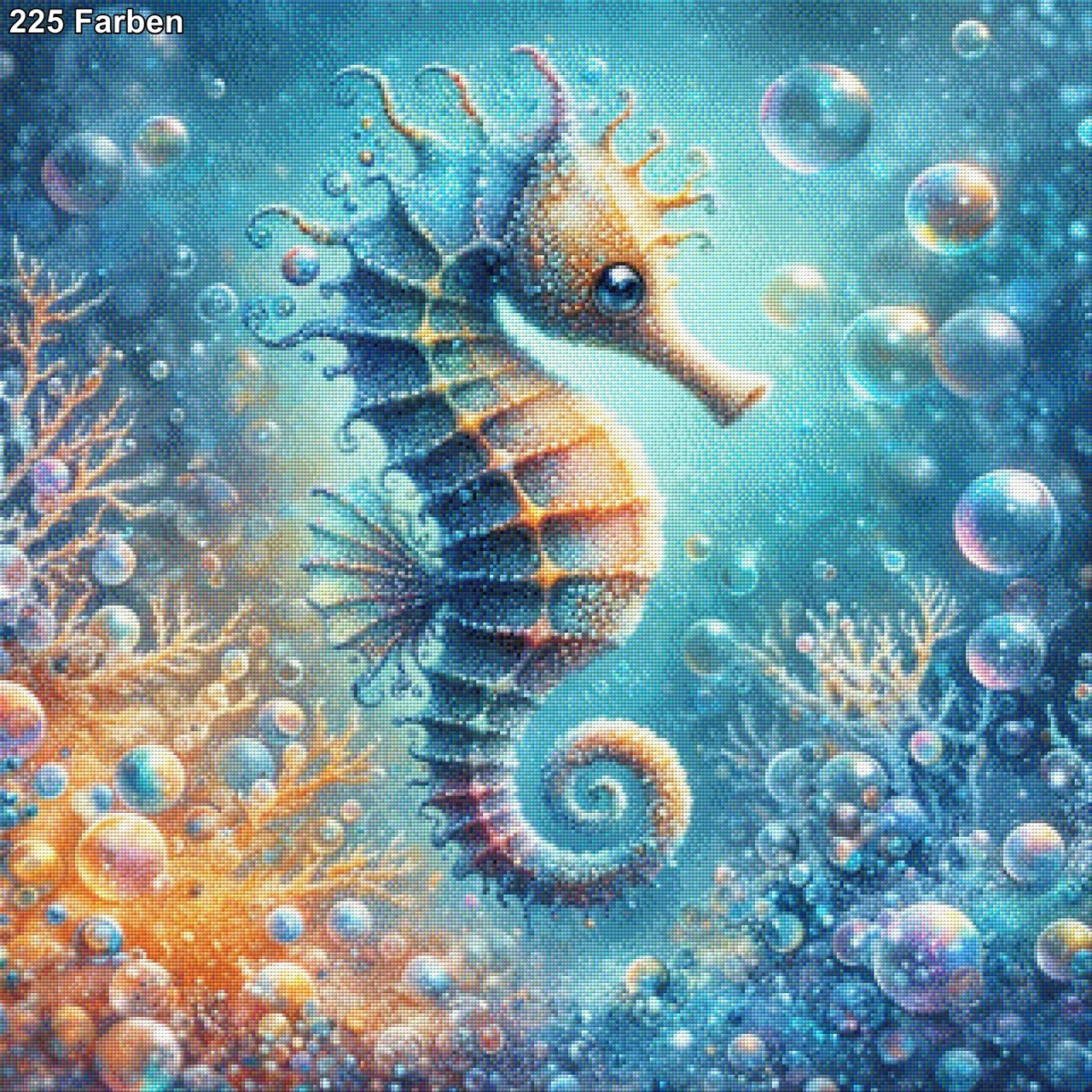 Aqua Anni - Diamond Painting