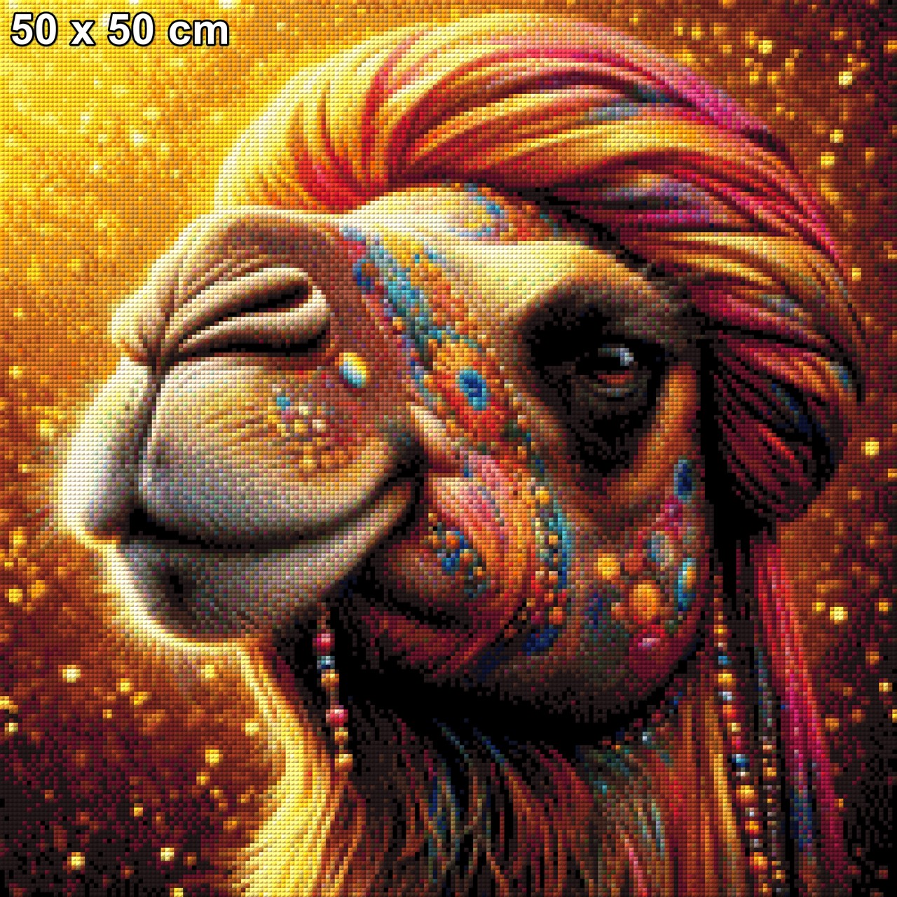 Der schöne Suleiman - Diamond Painting