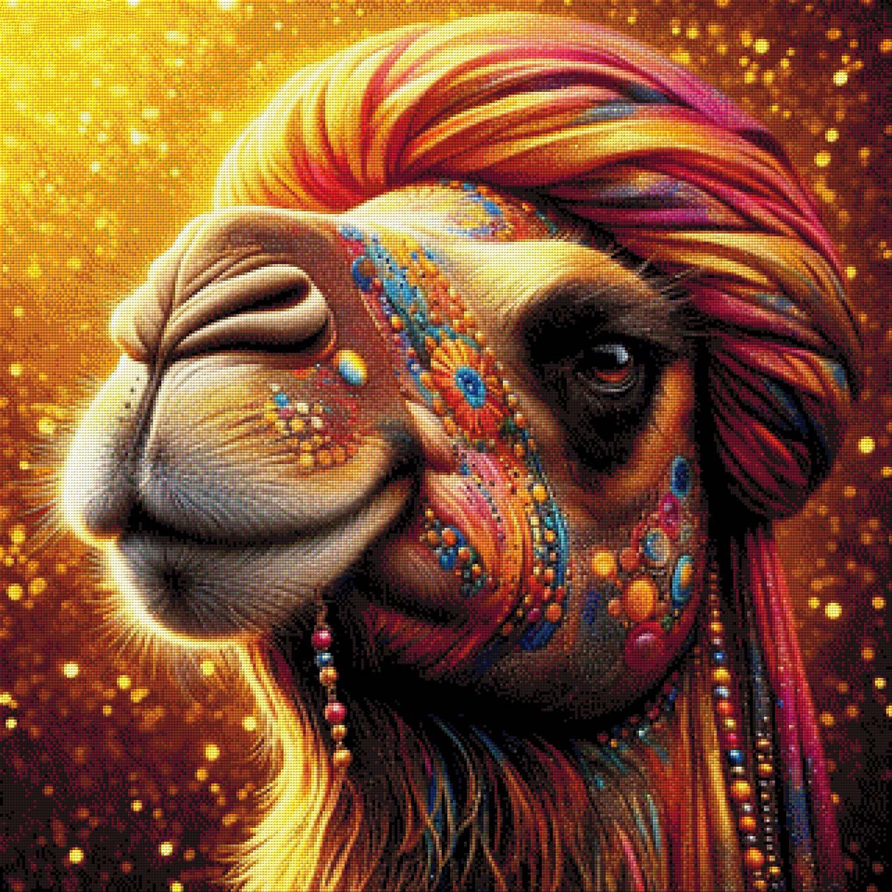 Der schöne Suleiman - Diamond Painting