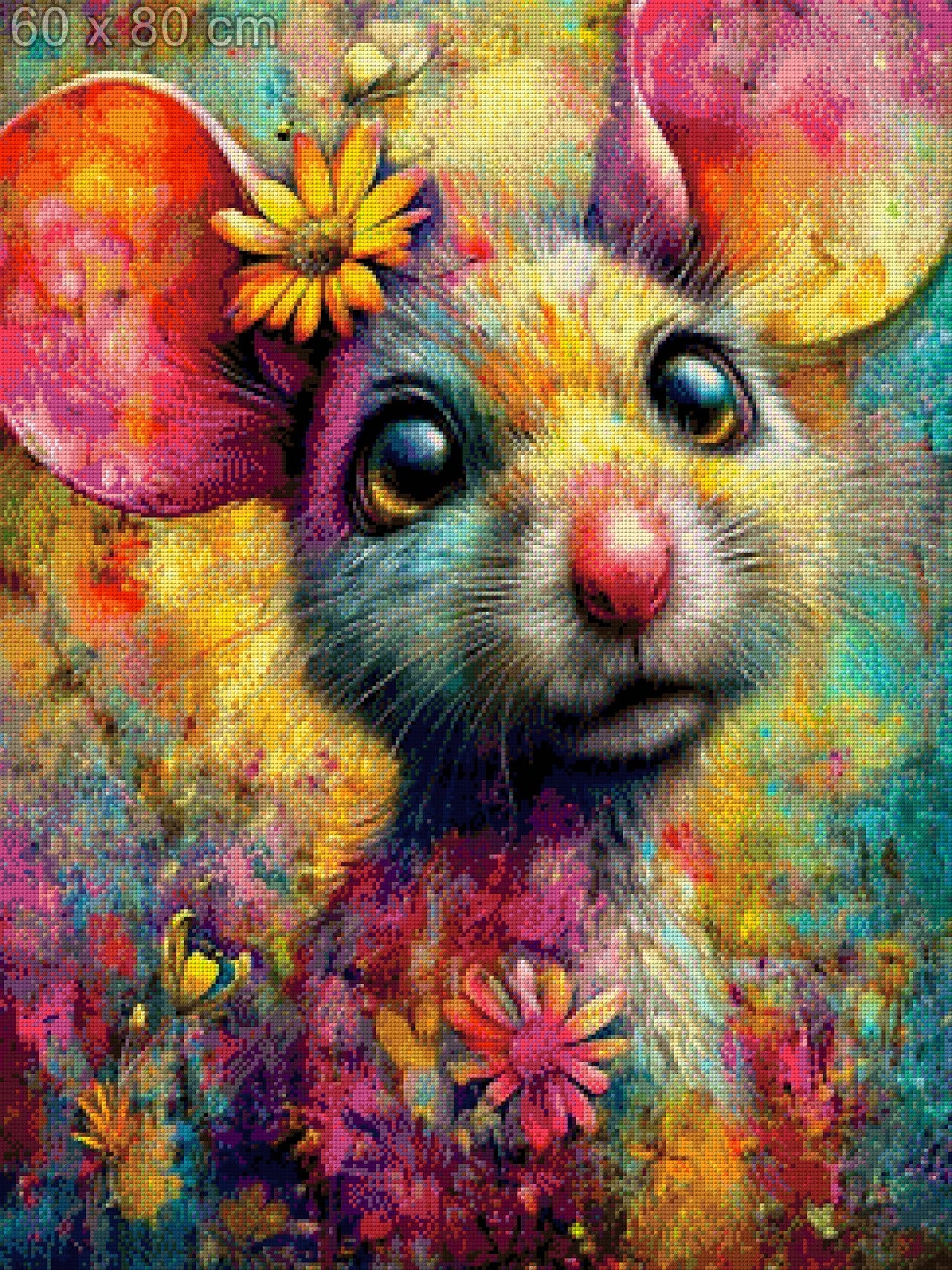 5D Diamond Painting - Kuntermaus