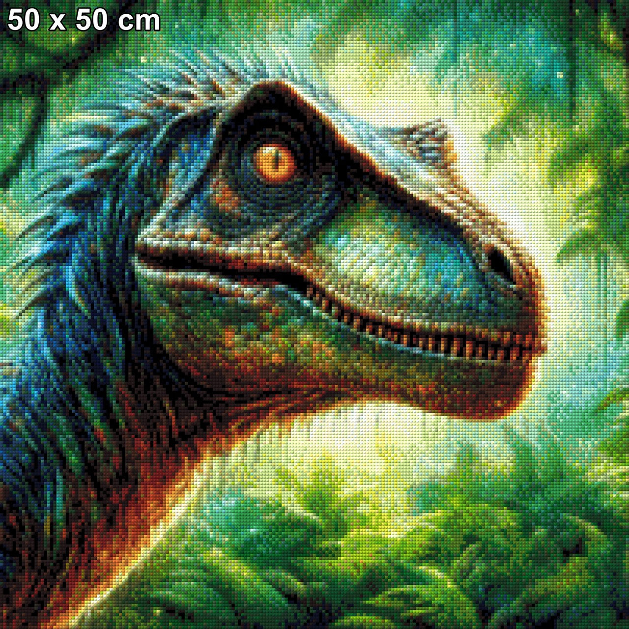 Velociraptor - Diamond Painting