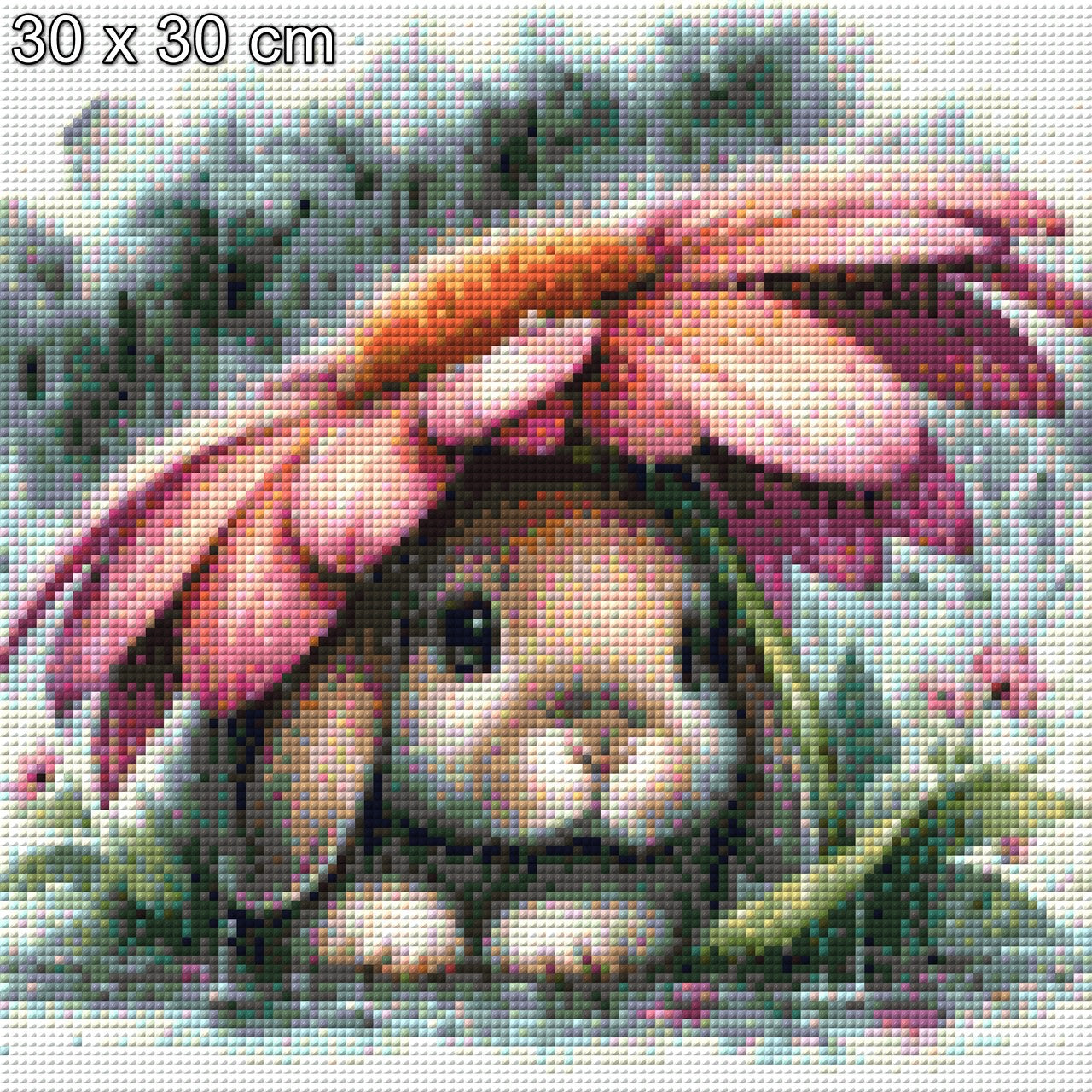 Blütenruhe - Diamond Painting
