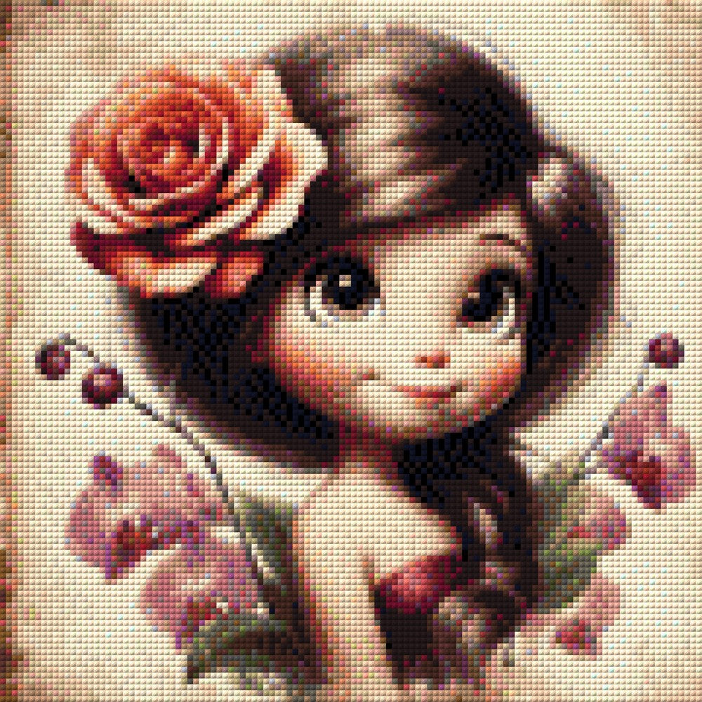 Josefine die Zarte - Diamond Painting