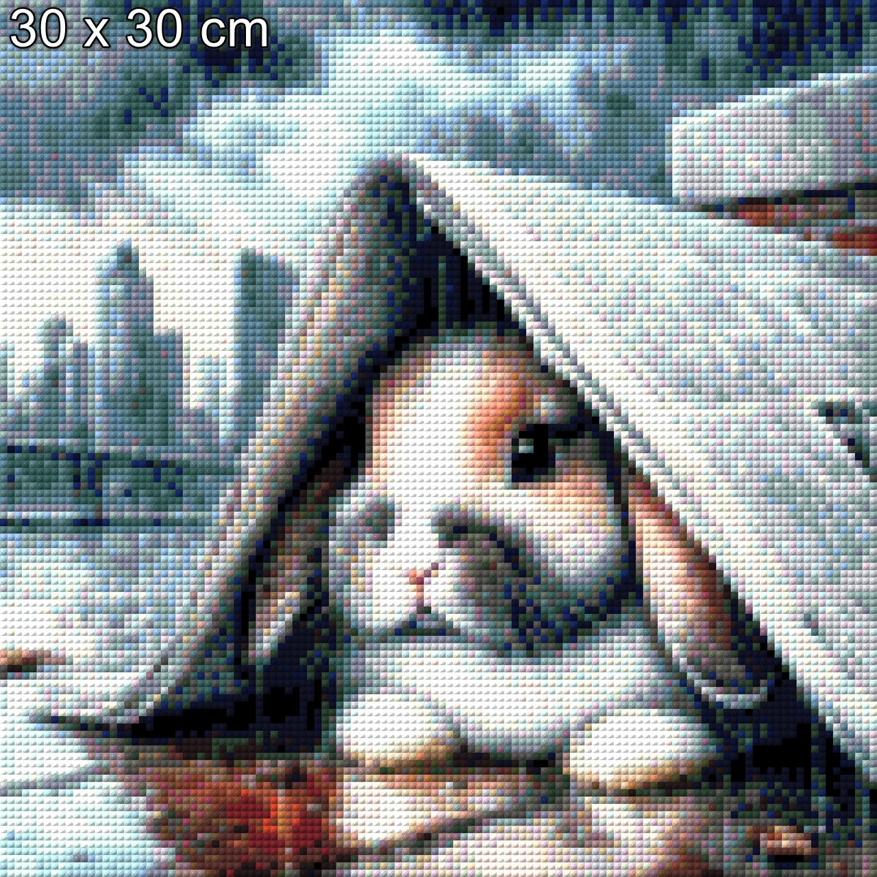 Mümmel im Regen - Diamond Painting