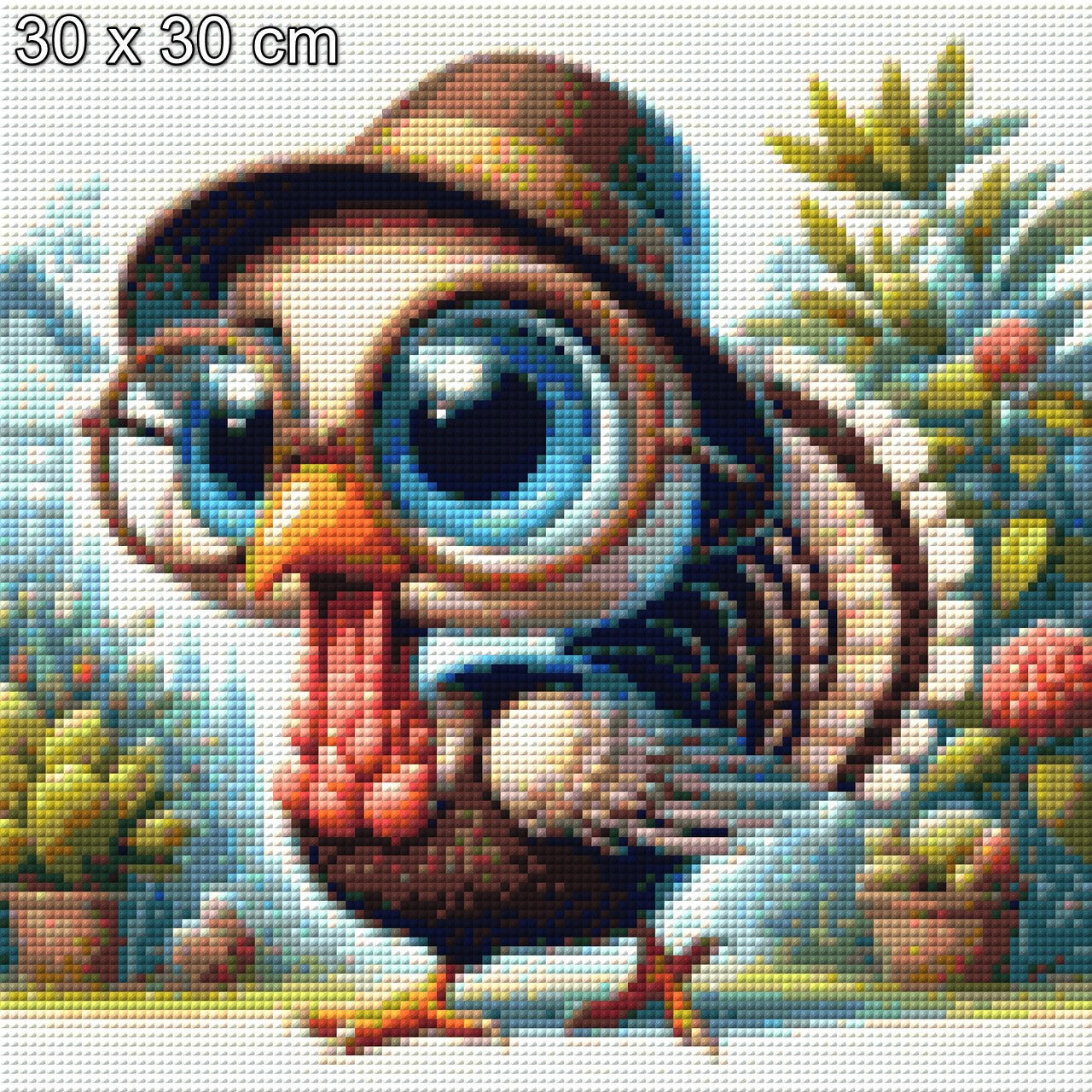 Glubschi Auerhahn - Diamond Painting