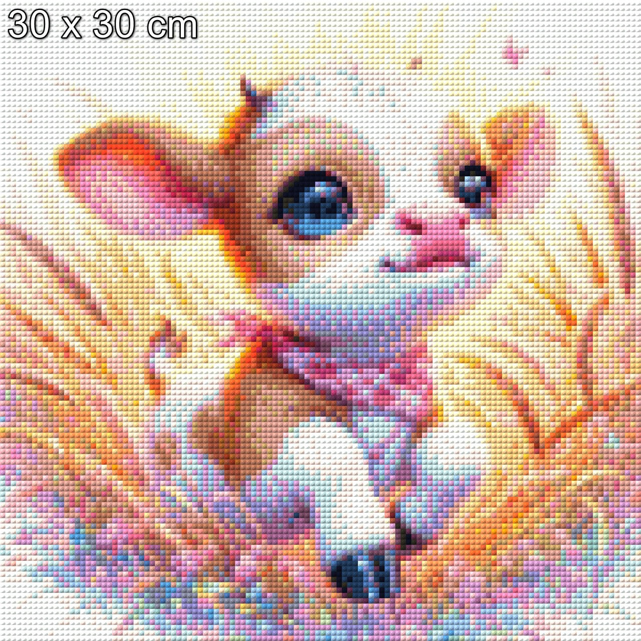 Rosalinde das Kälbchen - Diamond Painting