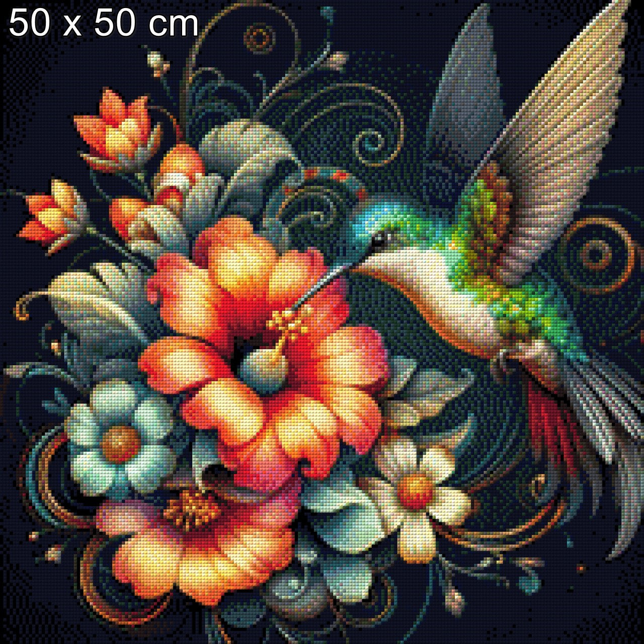 Blütenkuss - Diamond Painting