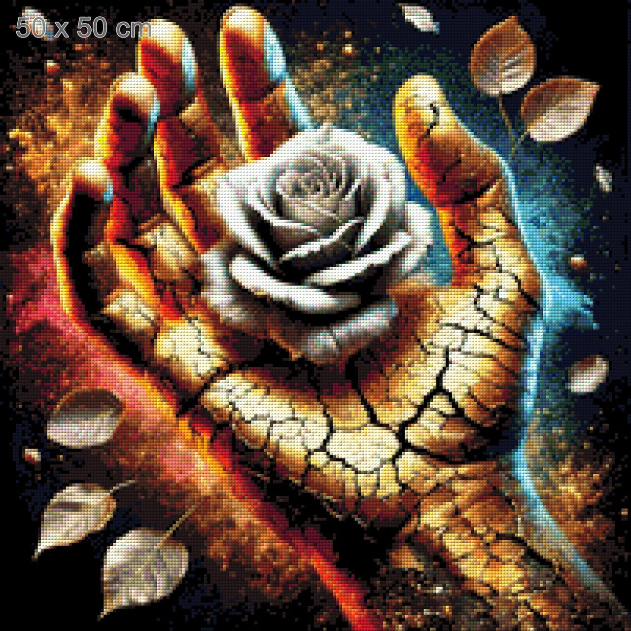 Goldene Geste - Diamond Painting