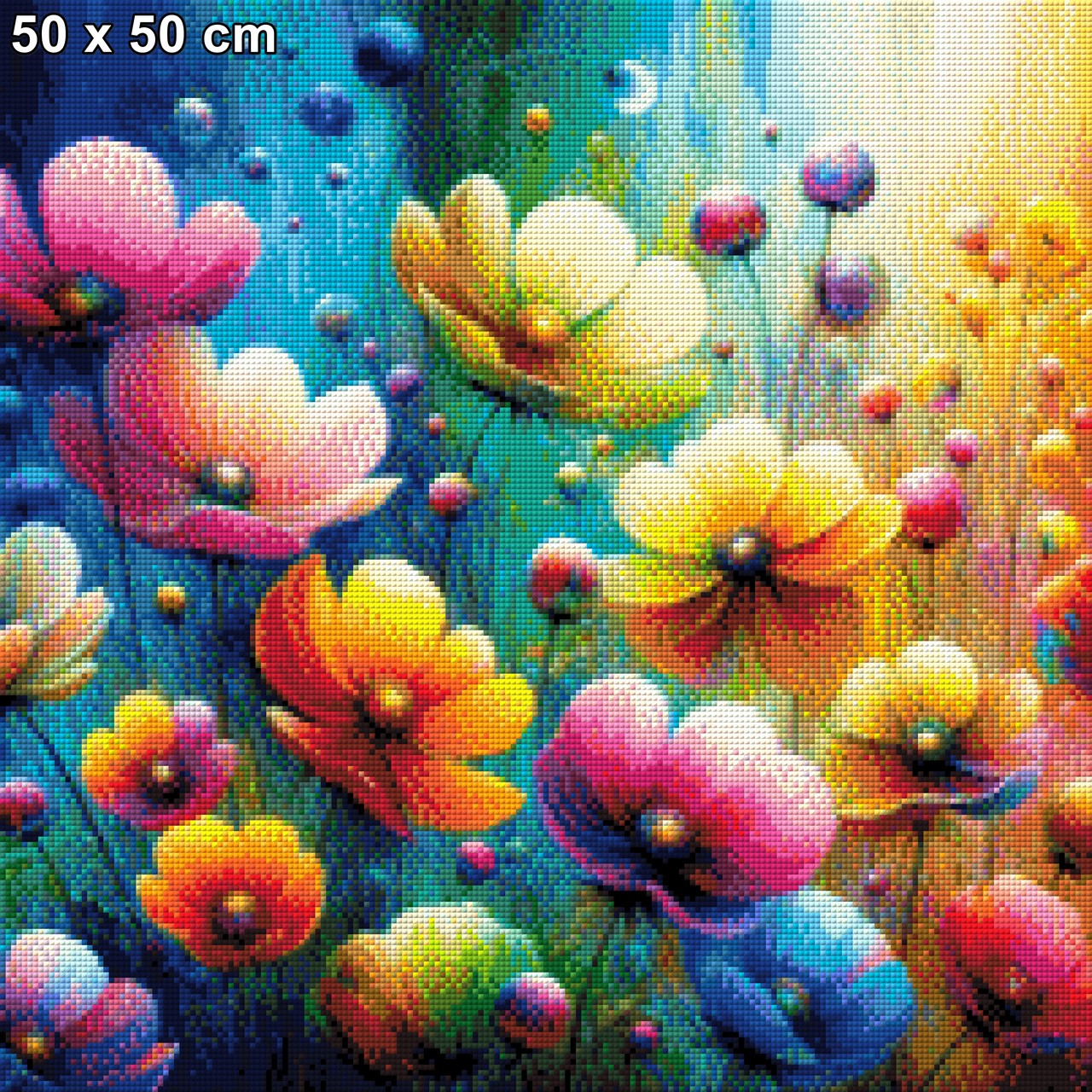In voller Blüte - Diamond Painting