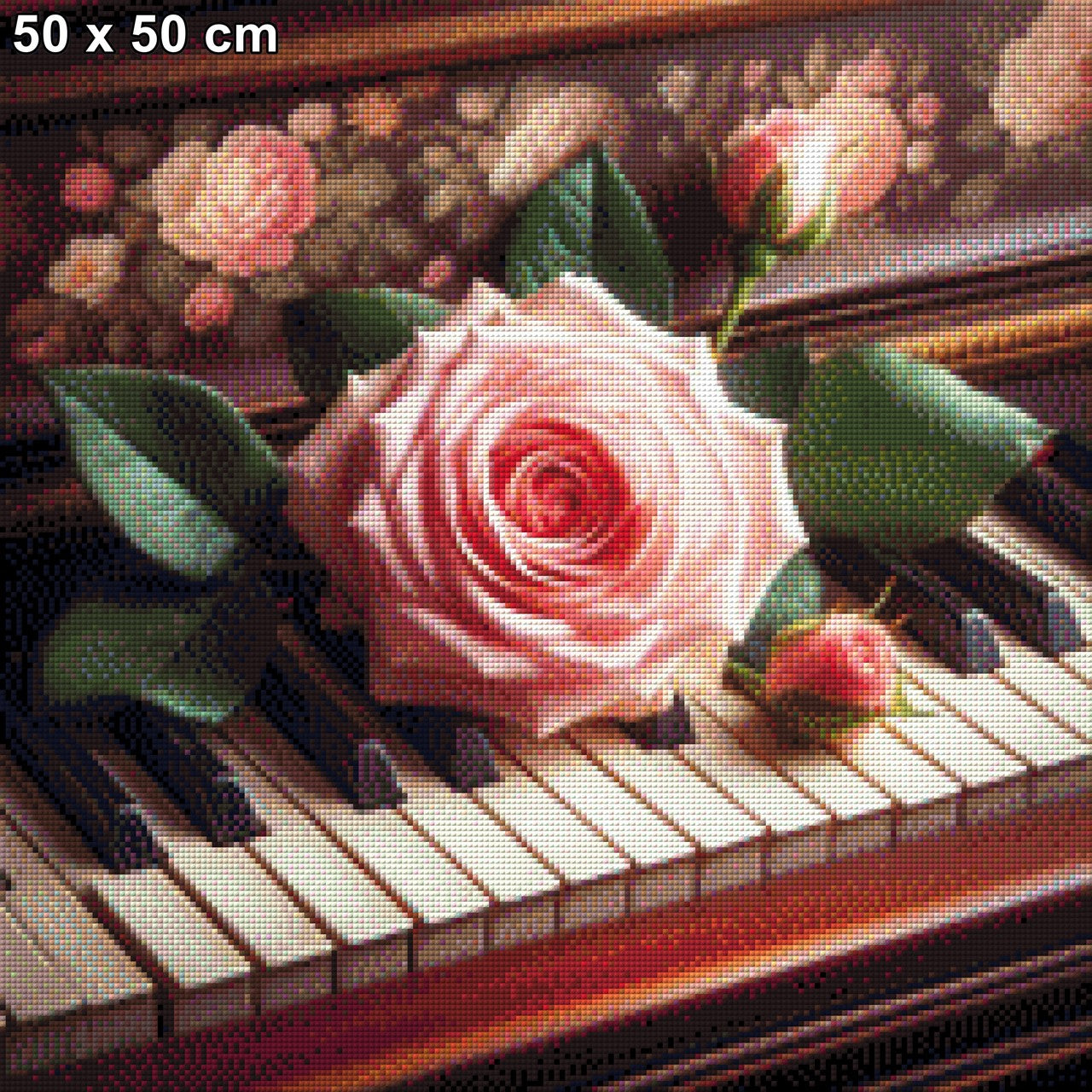 Das Lied einer Rose - Diamond Painting