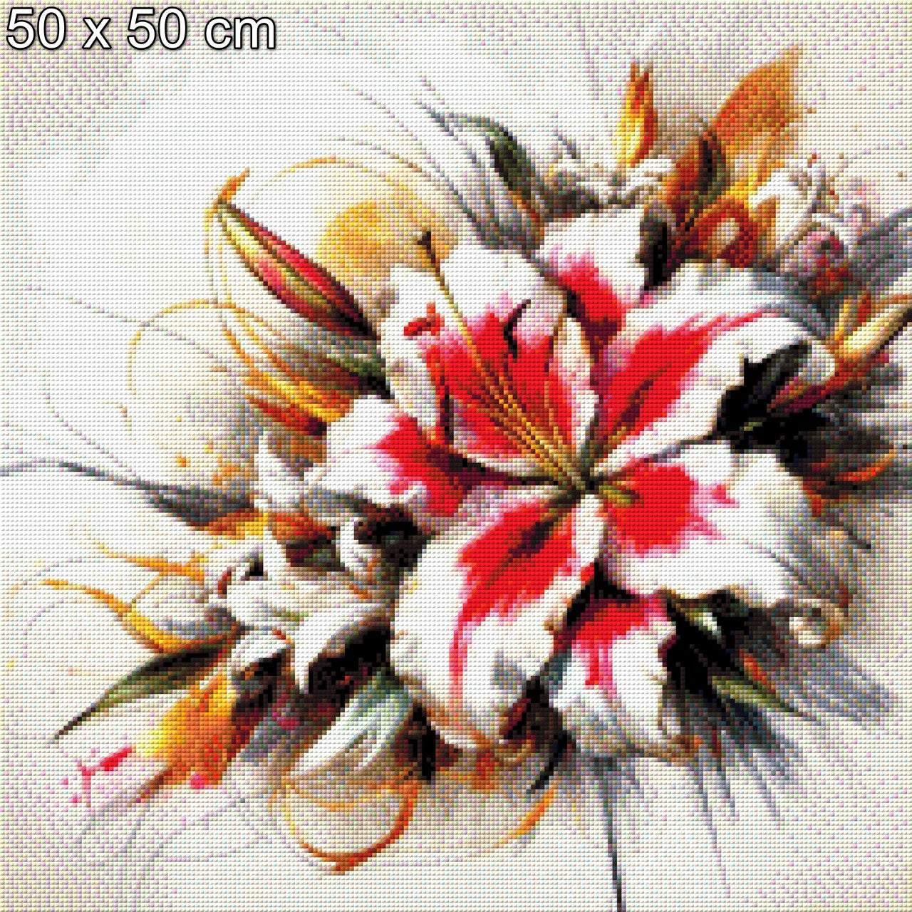 Lilienflamme - Diamond Painting