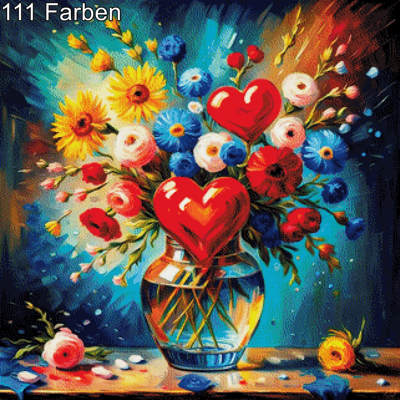 Liebesstrauß - Diamond Painting