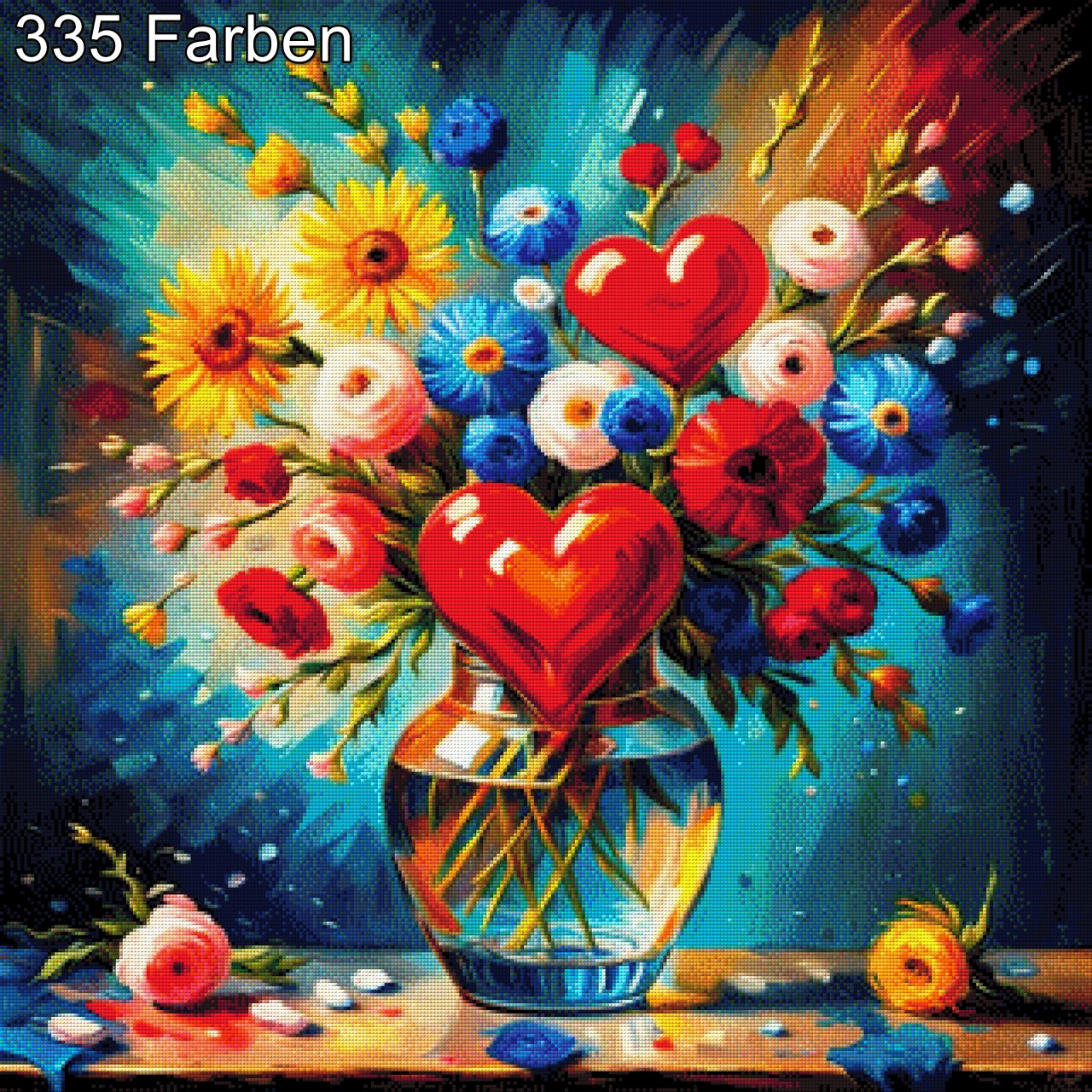 Liebesstrauß - Diamond Painting