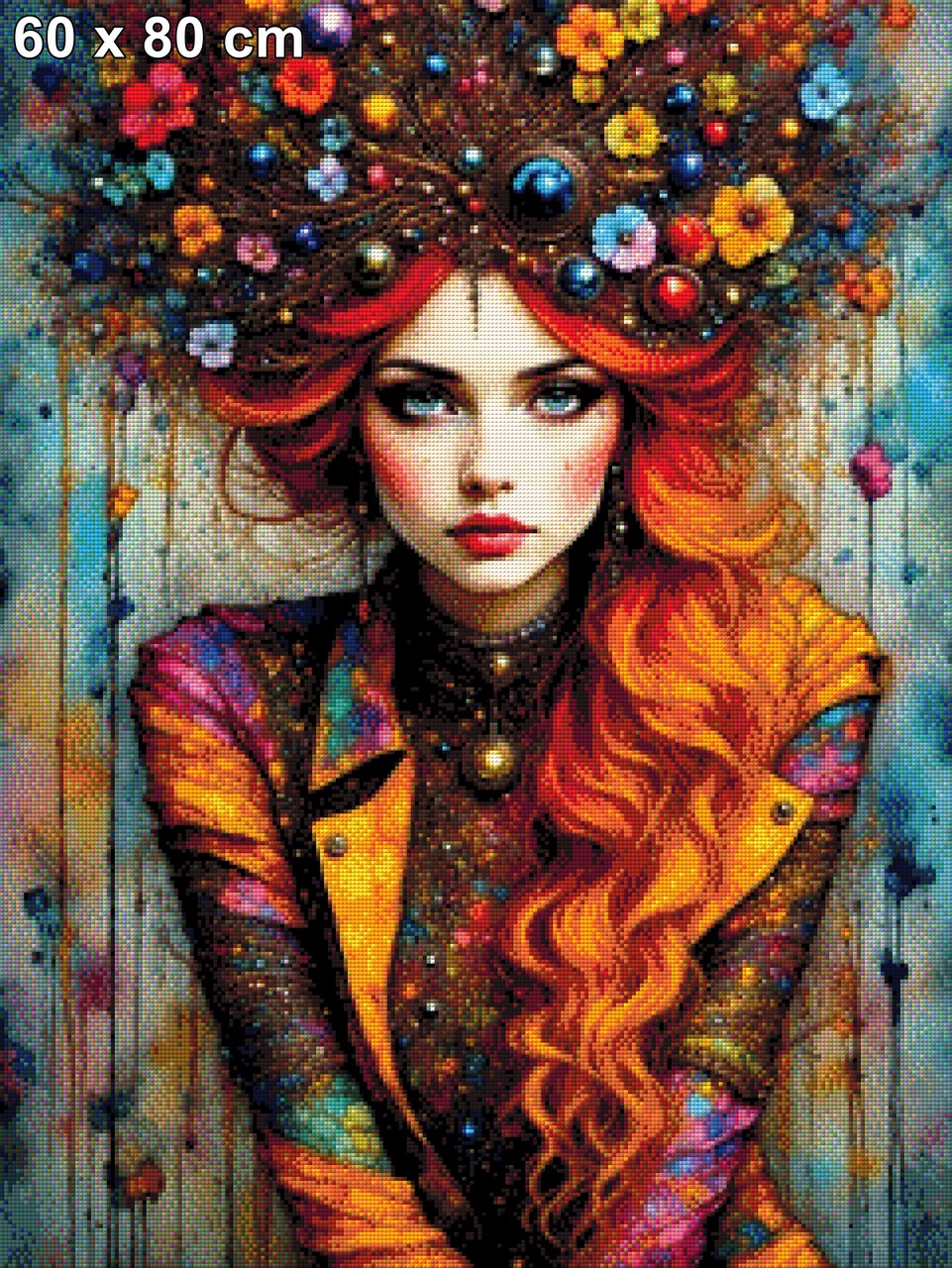 Orange Lilly - Diamond Painting