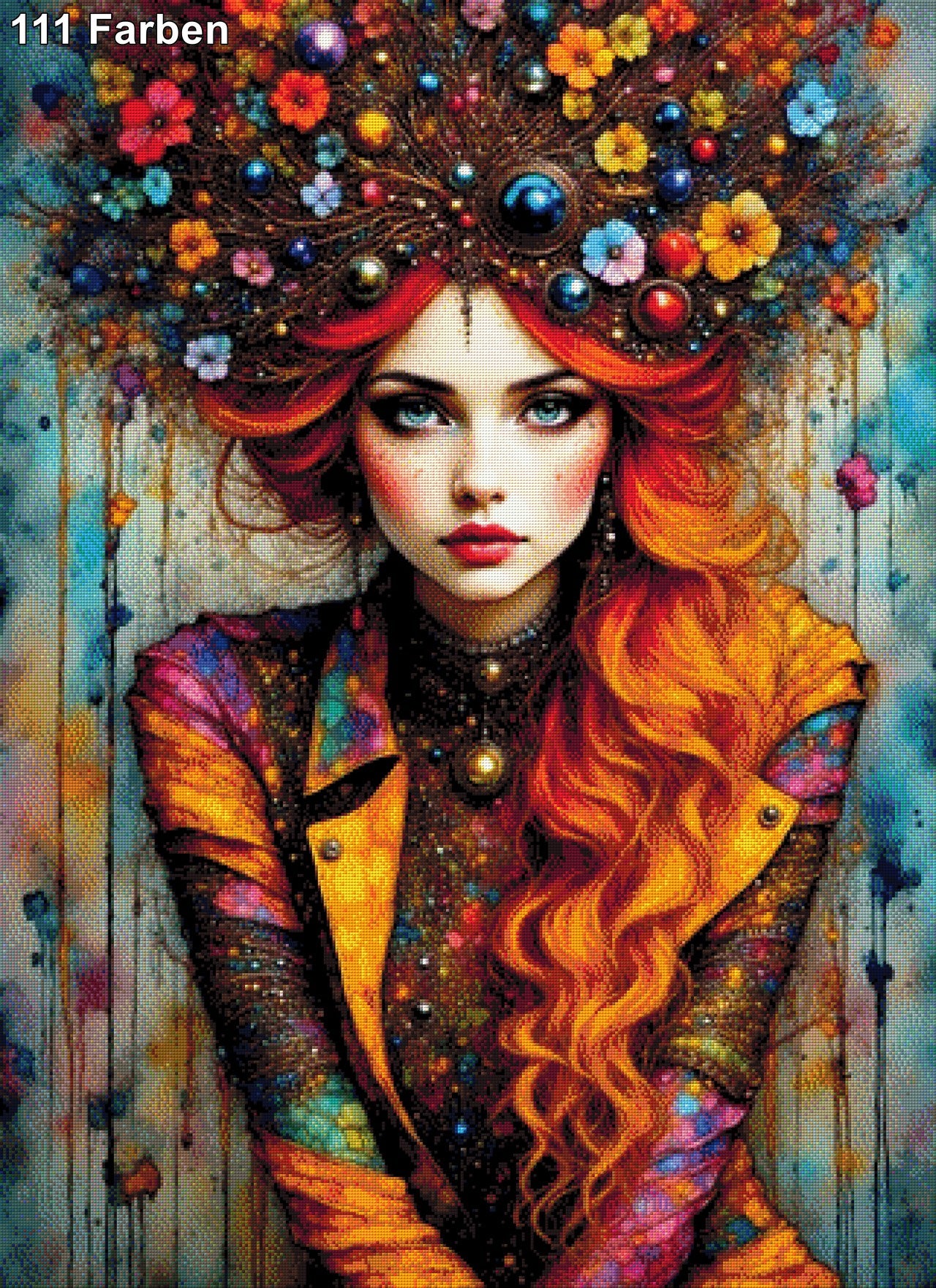 Orange Lilly - Diamond Painting