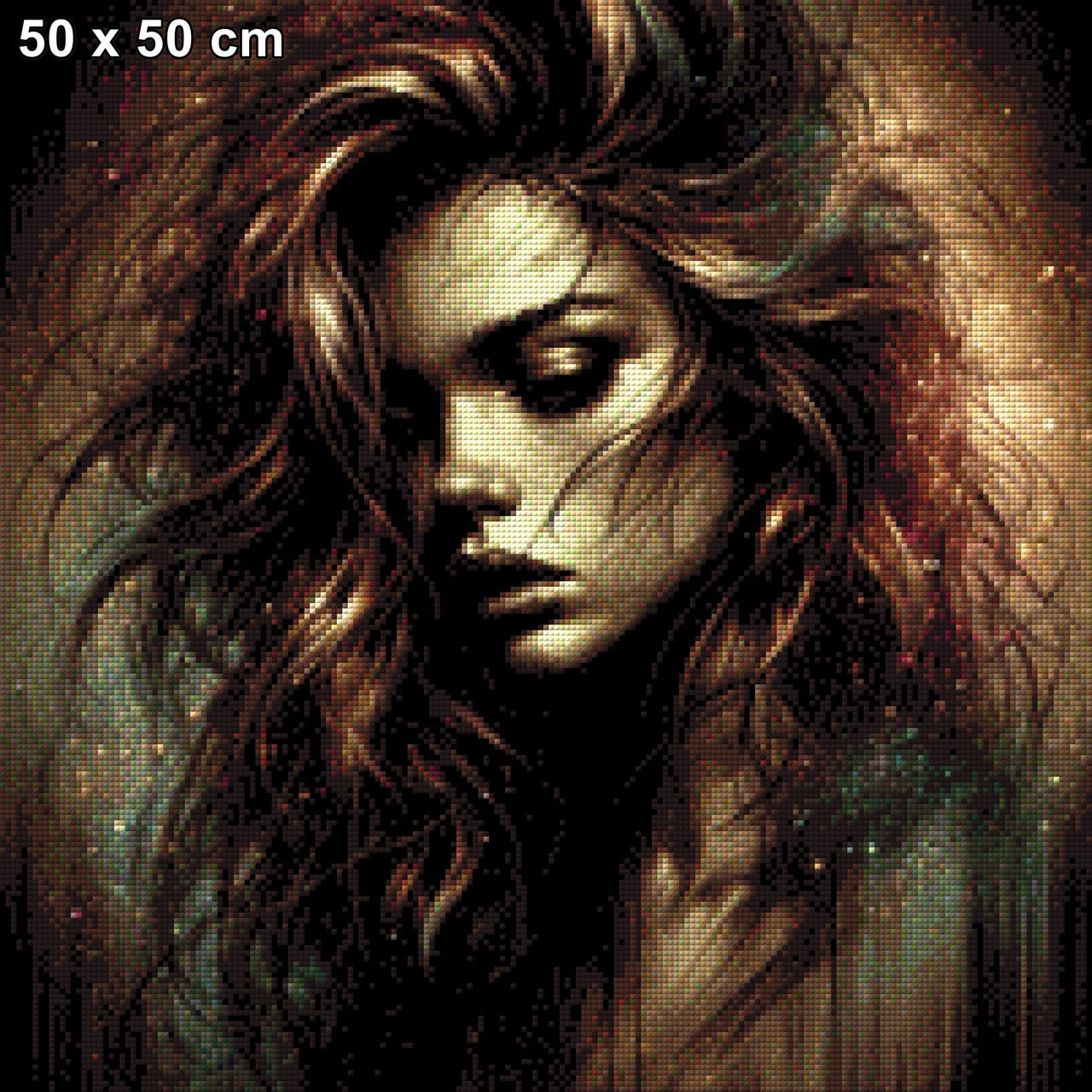 Glitzernde Mara - Diamond Painting