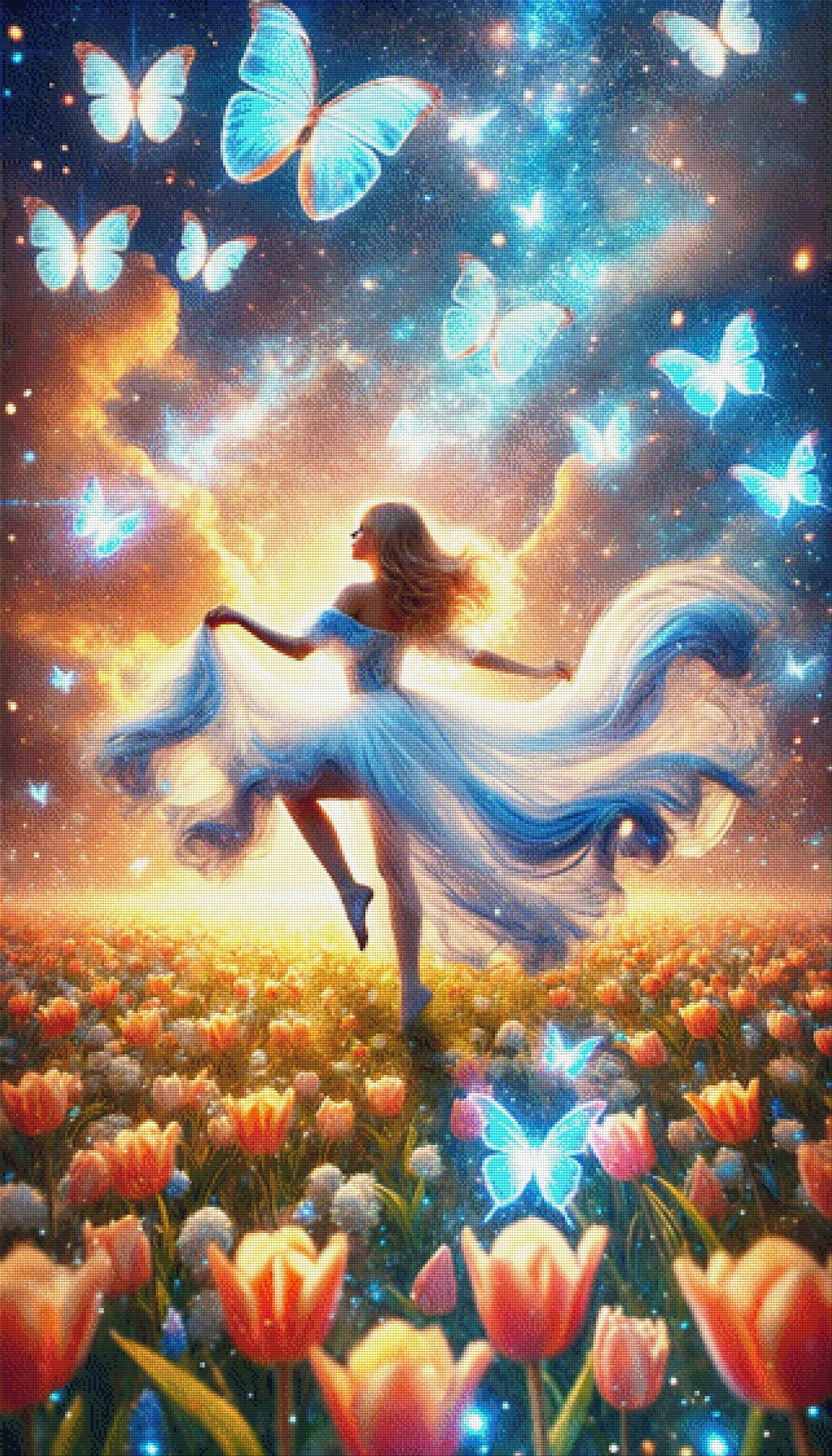 Butterfly by Night - Diamond Painting