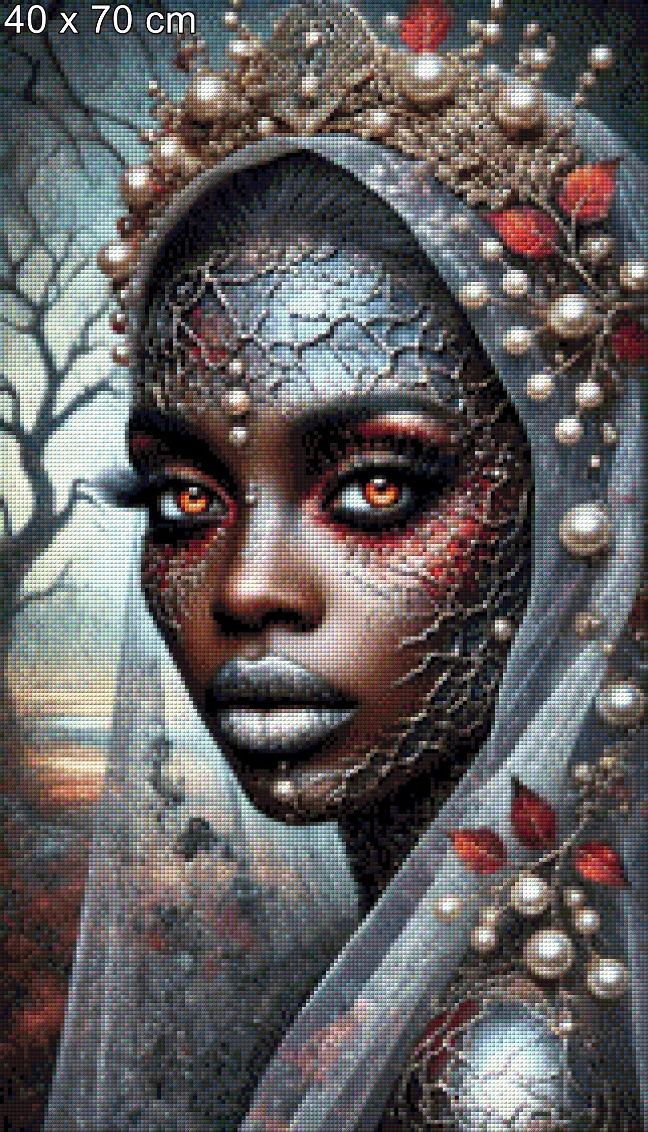 Kiana im Sonnenaufgang - Diamond Painting