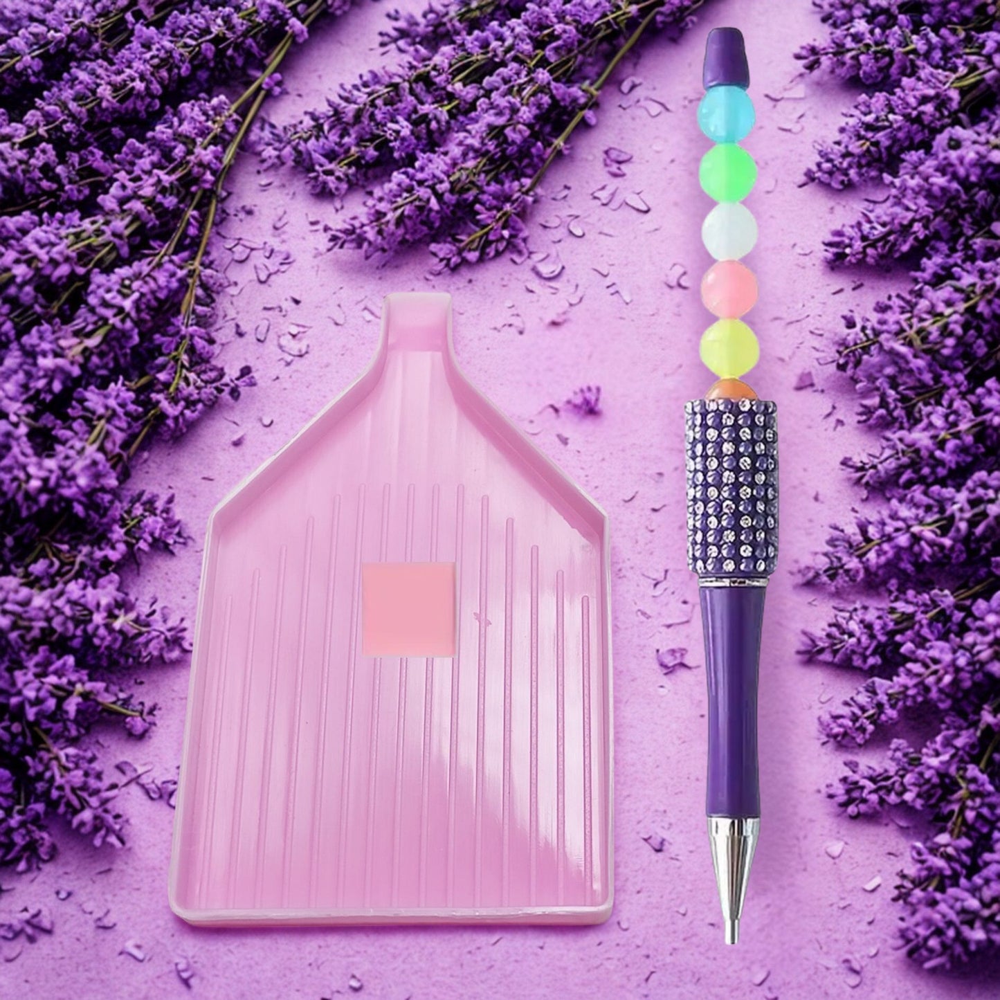 Toolkit für Diamond Painting Lila
