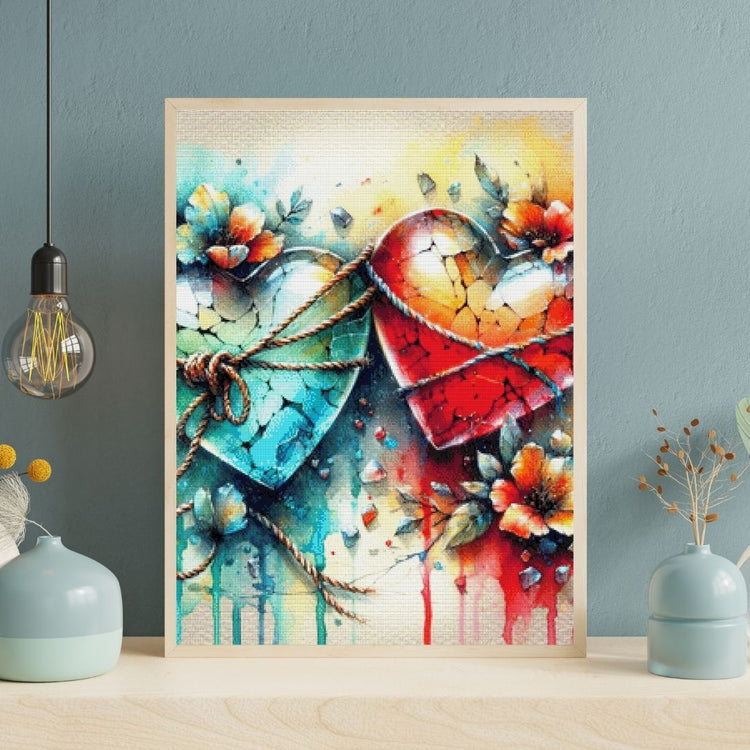 Herzen Diamond Painting – kreative Motive voller Liebe und Gefühl